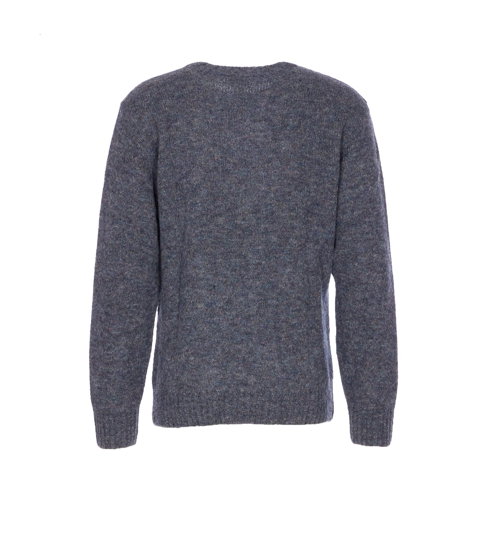 Apc A. P.c. Pull Lucas Sweater Pic Bleu Acier Chine In Gray