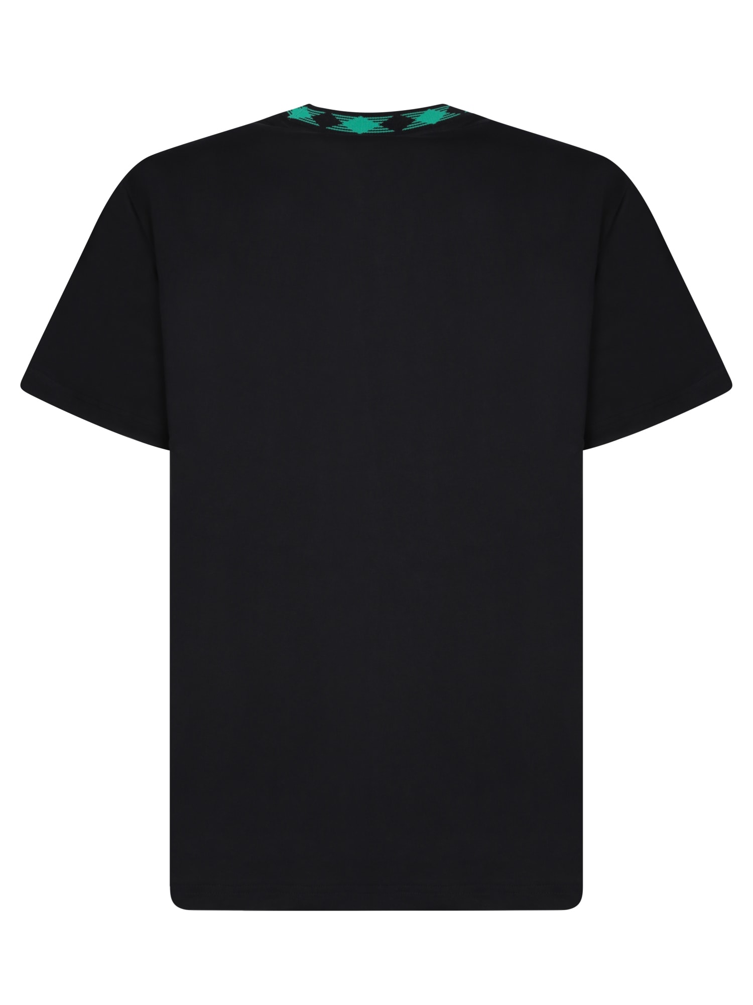 Shop Wales Bonner Black And Blue Logo T-shirt