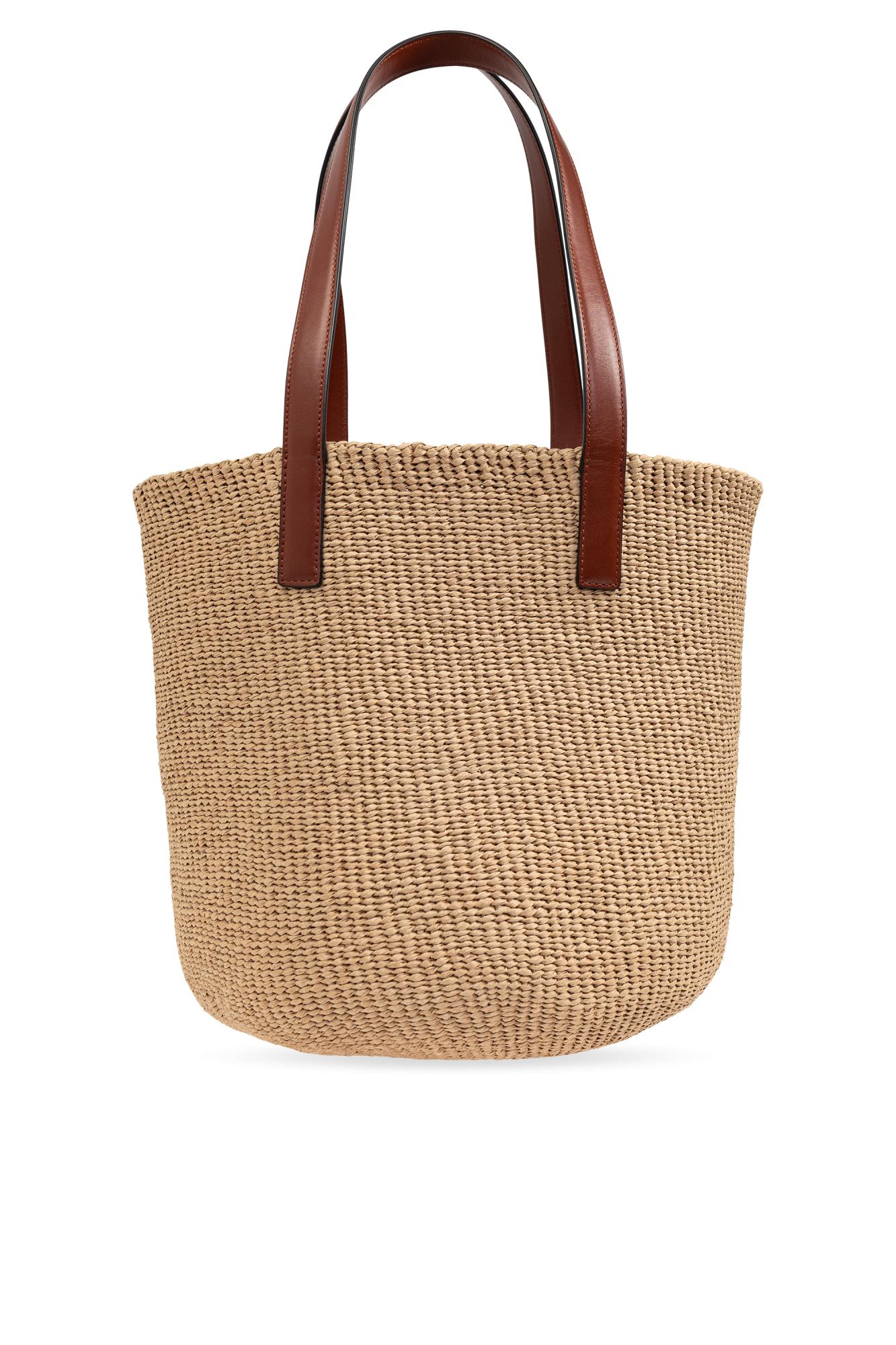 Chloé Chloe' Women Large Horse Medal Basket In Multi