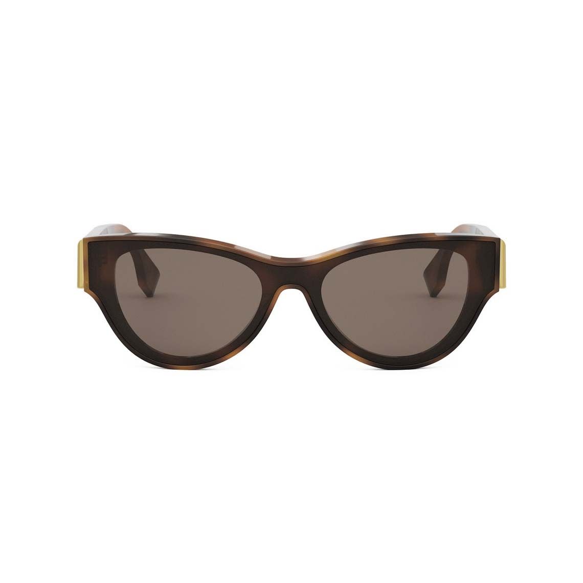 Shop Fendi Sunglasses In Havana/marrone