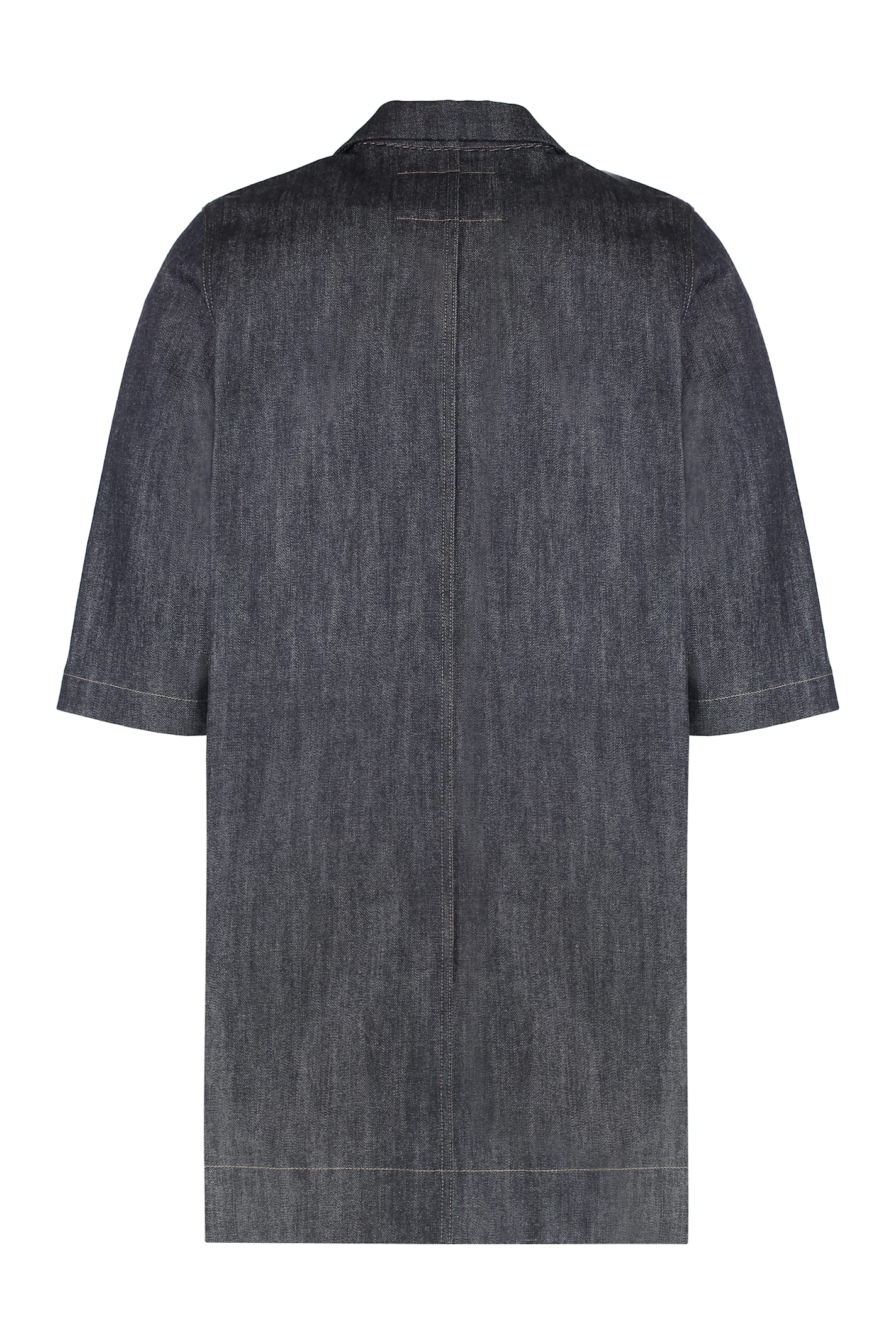 Rick Owens Drkshdw Drkshdw By Rick Owens Overshirt In Denim In Denim