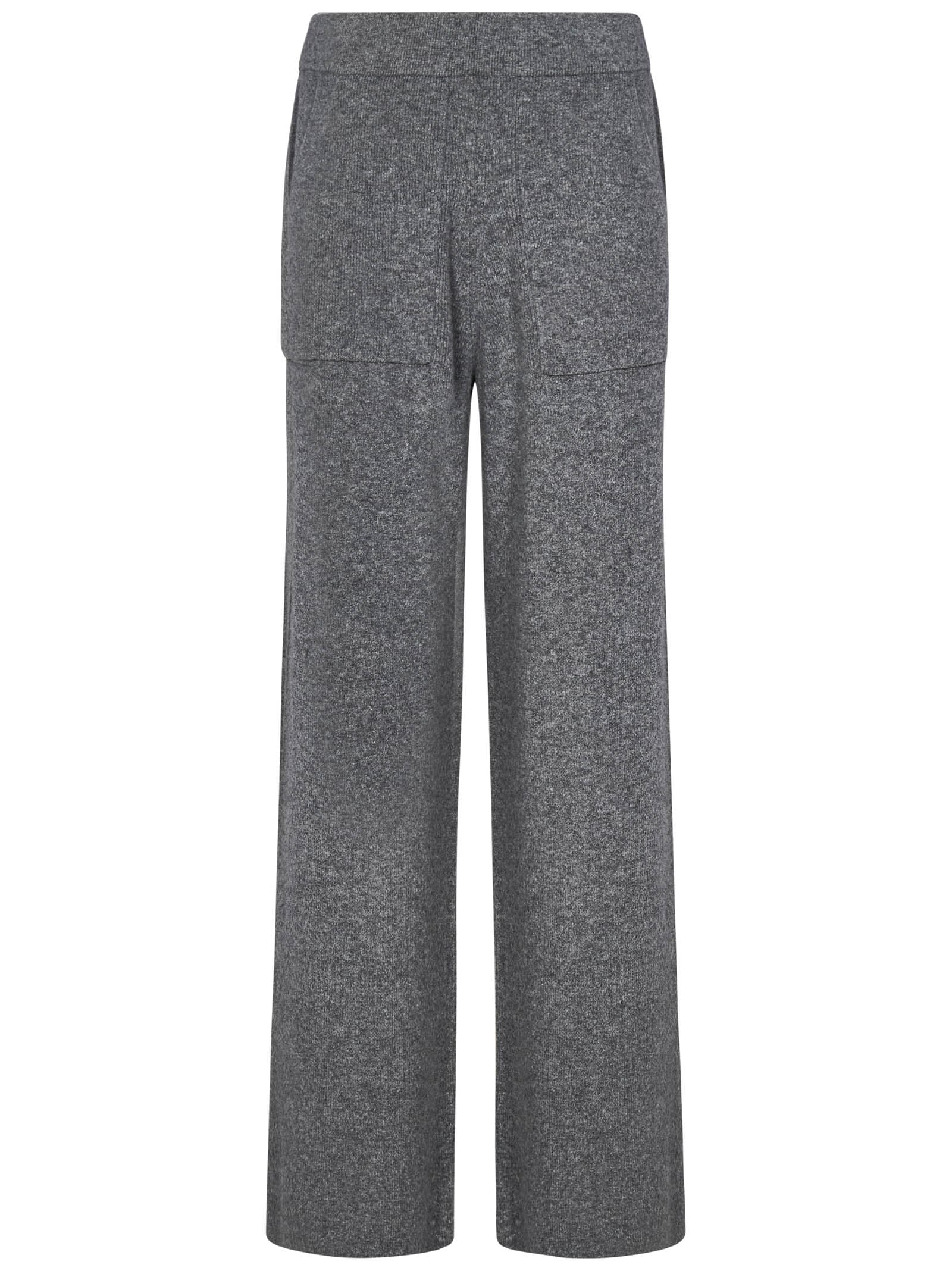 Shop Malo Trousers In Grey