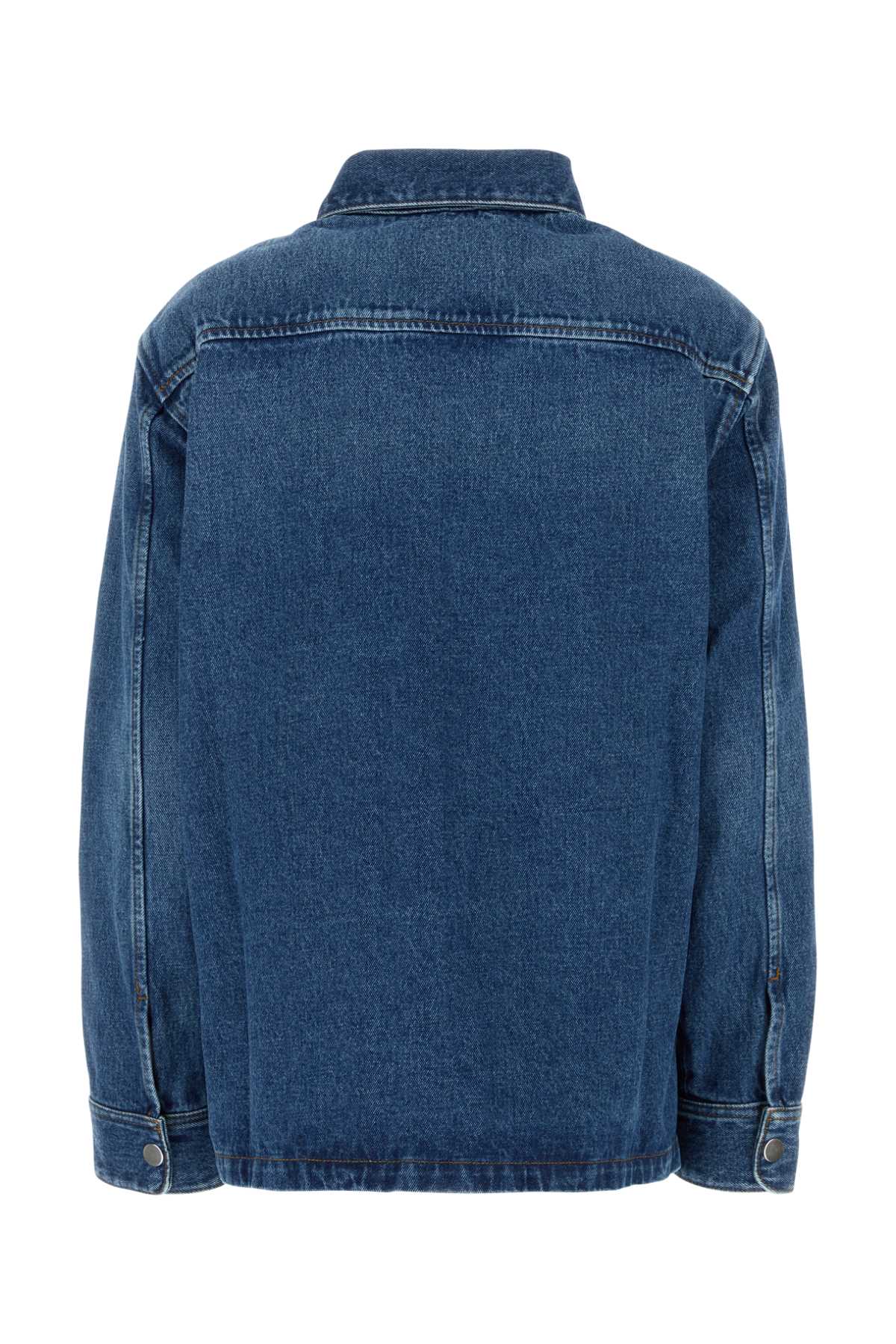 AMI ALEXANDRE MATTIUSSI DENIM SHIRT 