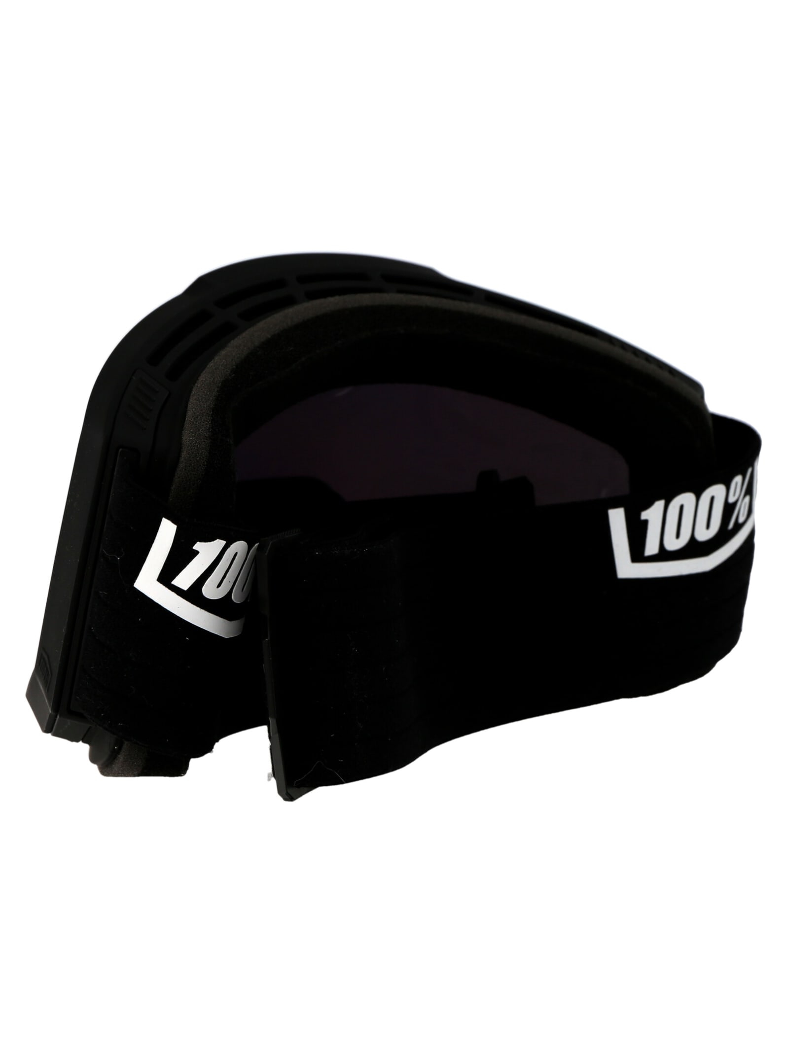 Shop 100% Snowcraft Xl Sunglasses In Black / Silver