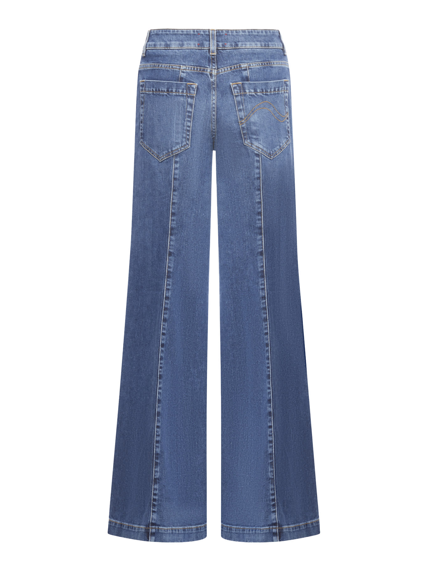 Shop The Seafarer Levante Loose Jeans In Blue