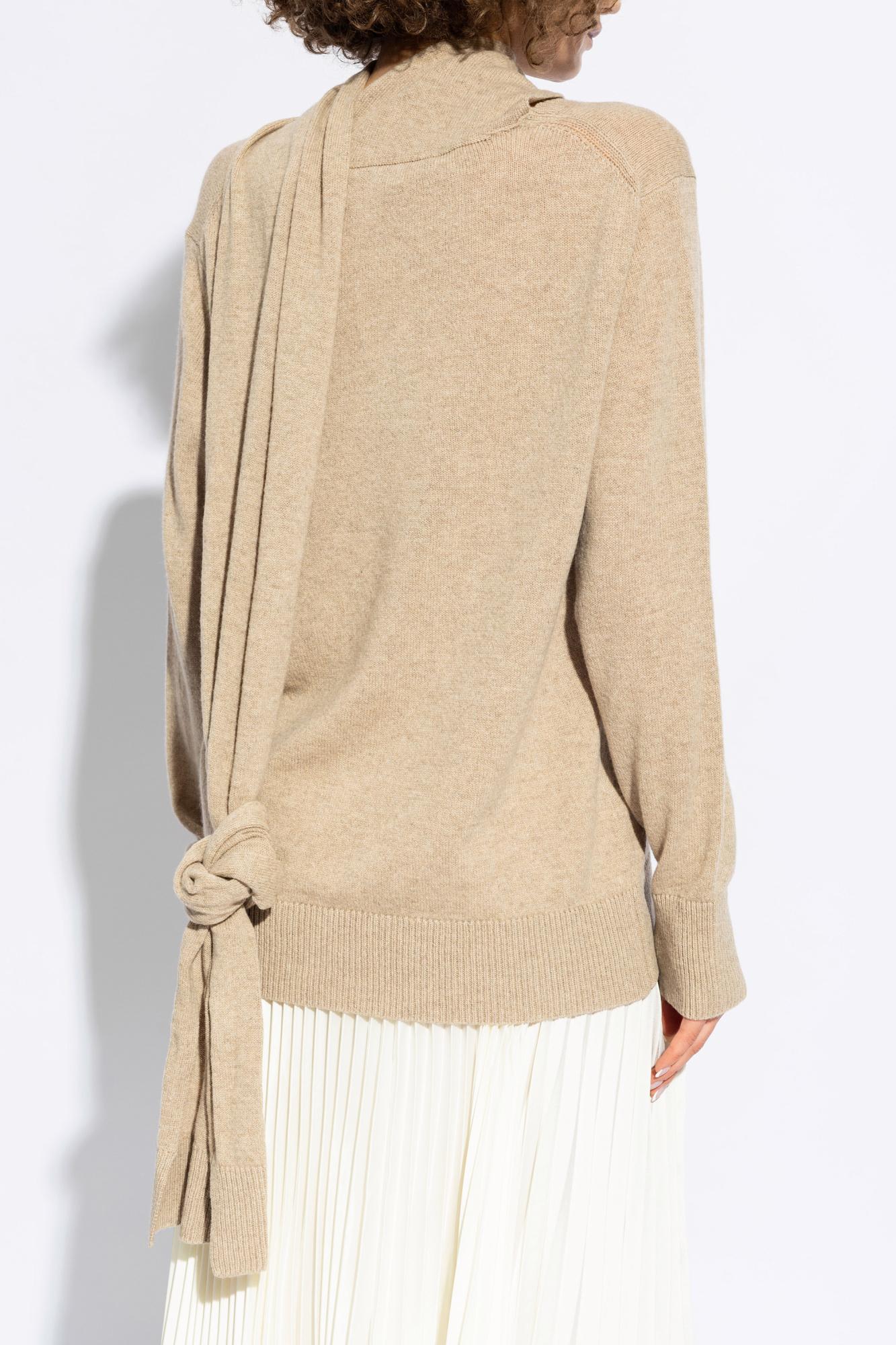 Shop Stella Mccartney Cashmere Sweater In Beige