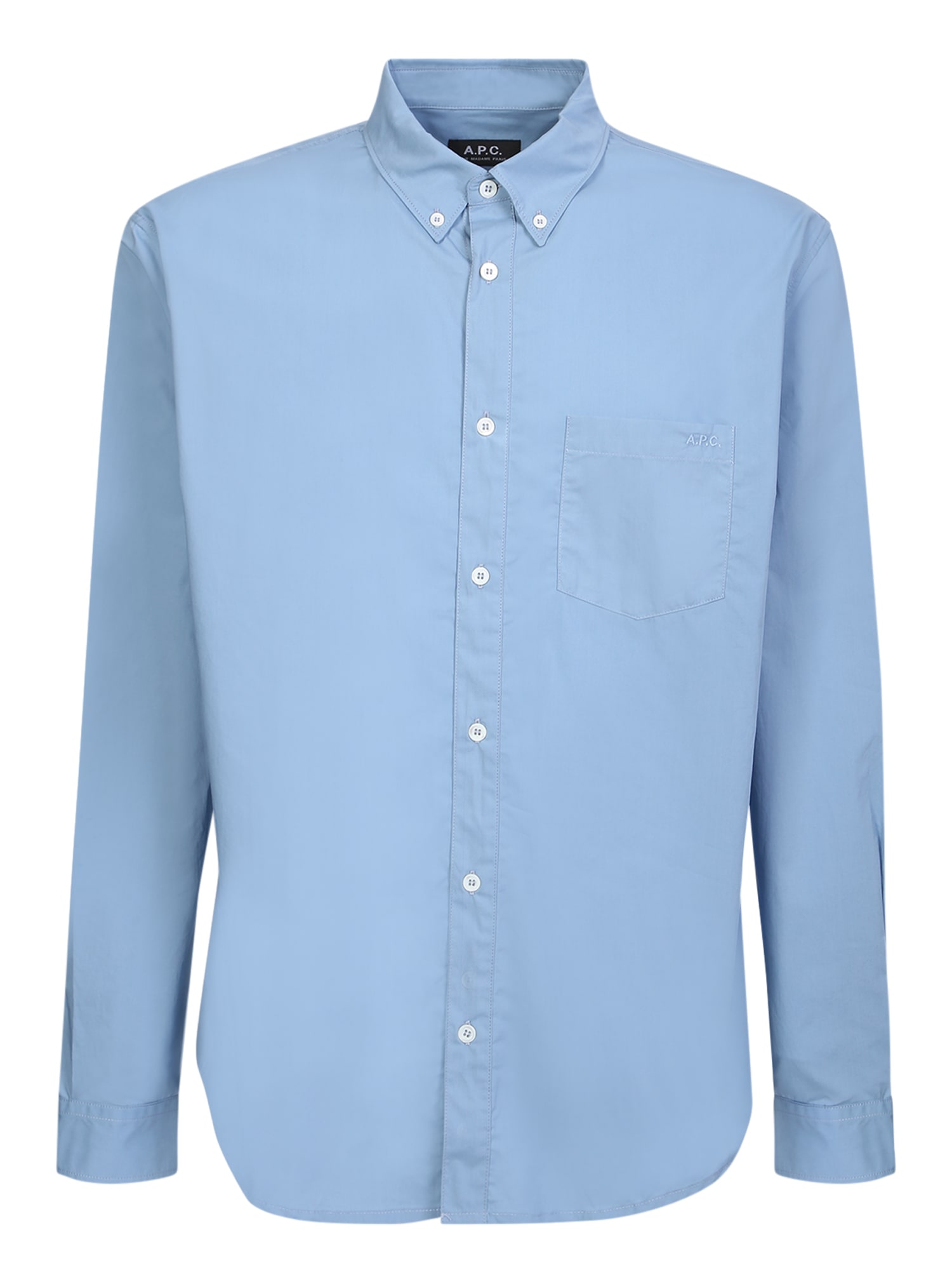Shop Apc Edouard Shirt In Blue