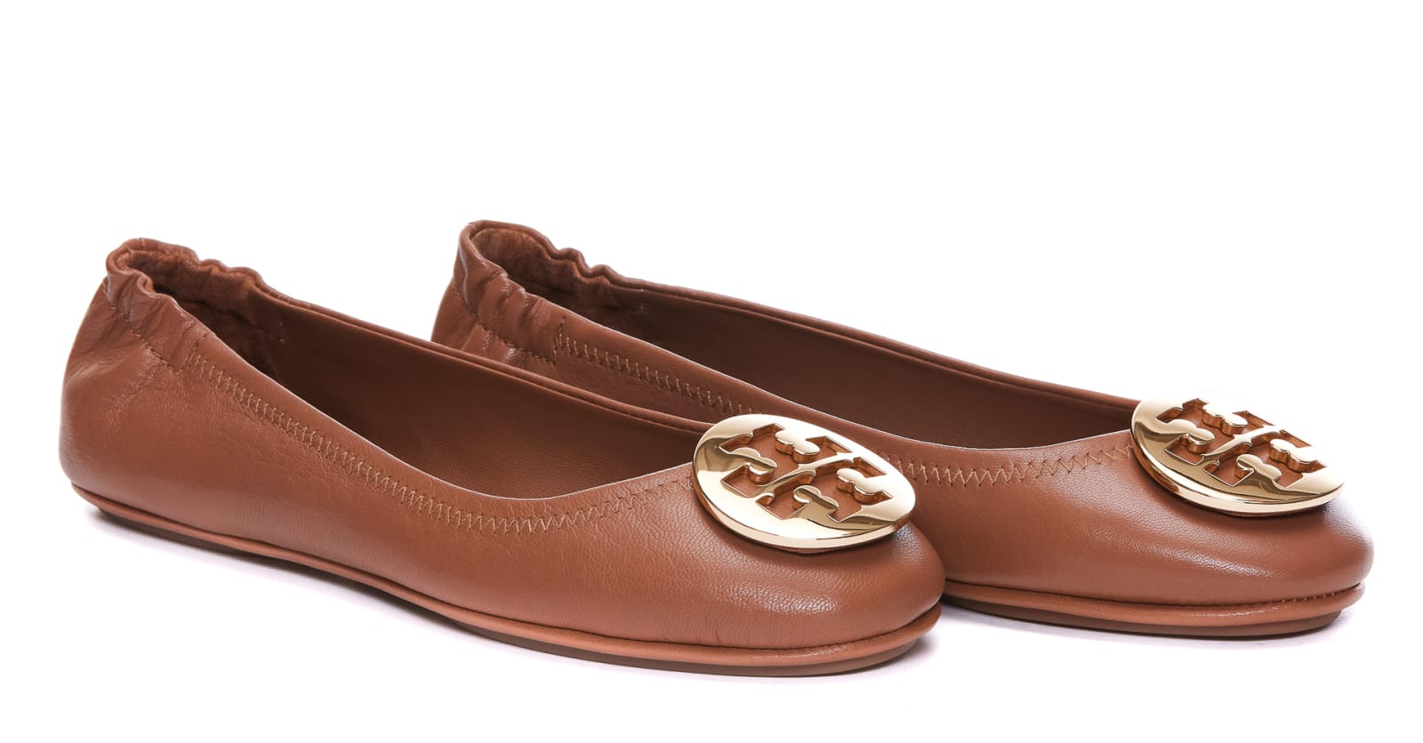 TORY BURCH MINNIE TRAVEL BALLETS 