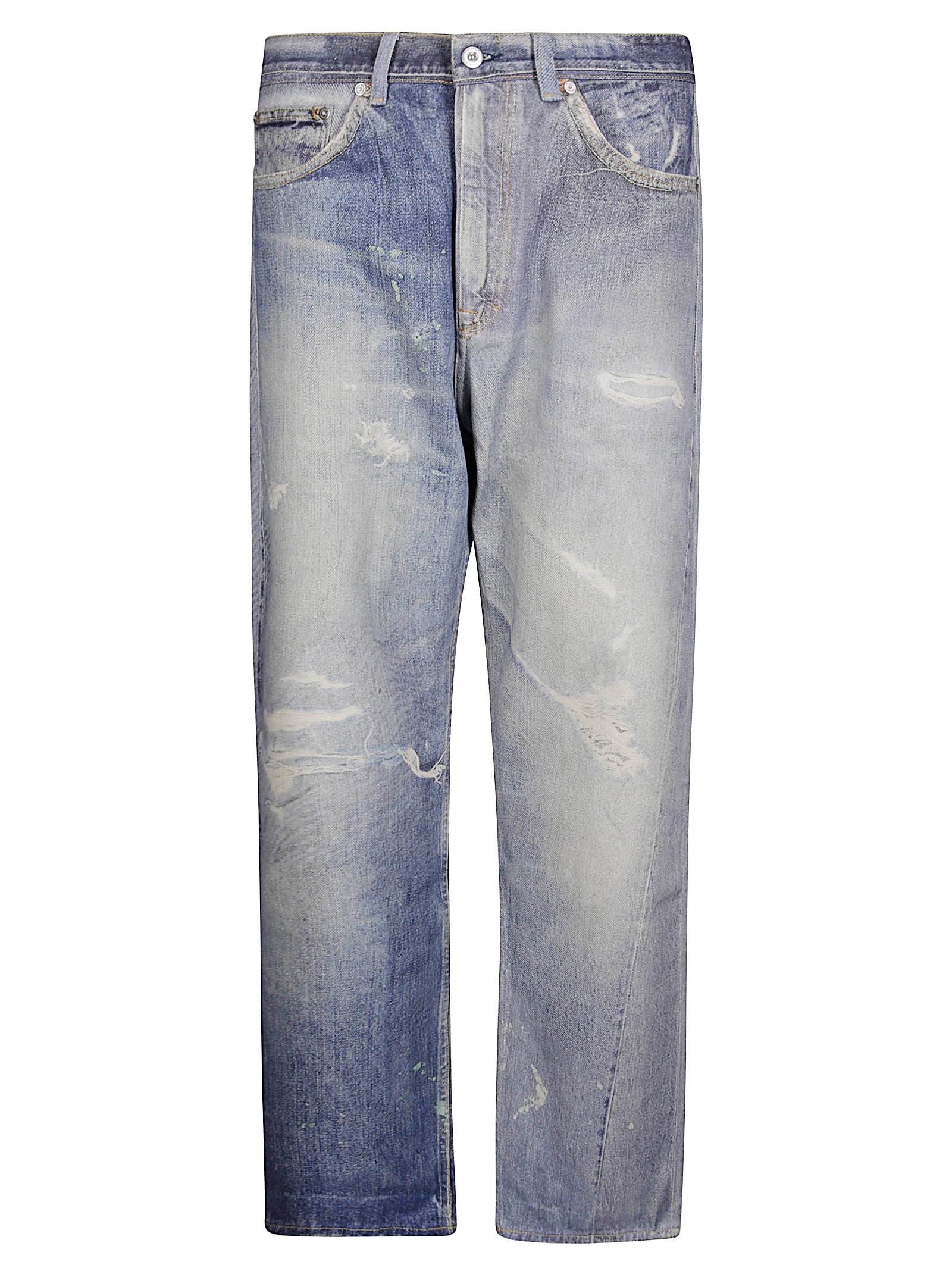 Our Legacy Distressed-effect Jeans In Blue