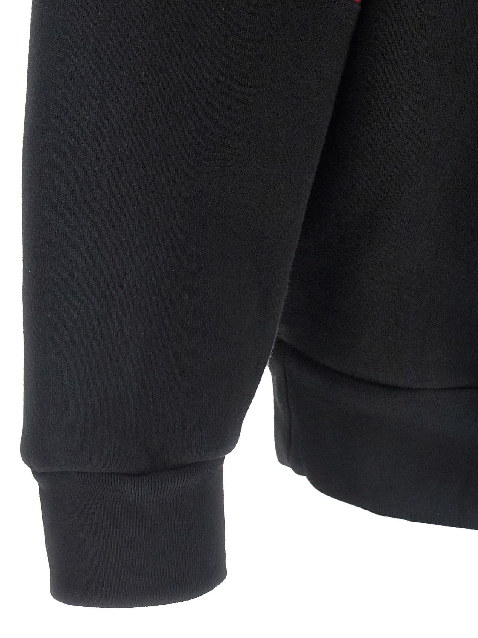 Willy Chavarria Mens Black Casa De Chavarria Relaxed-fit Cotton-jersey Hoodie In Blue