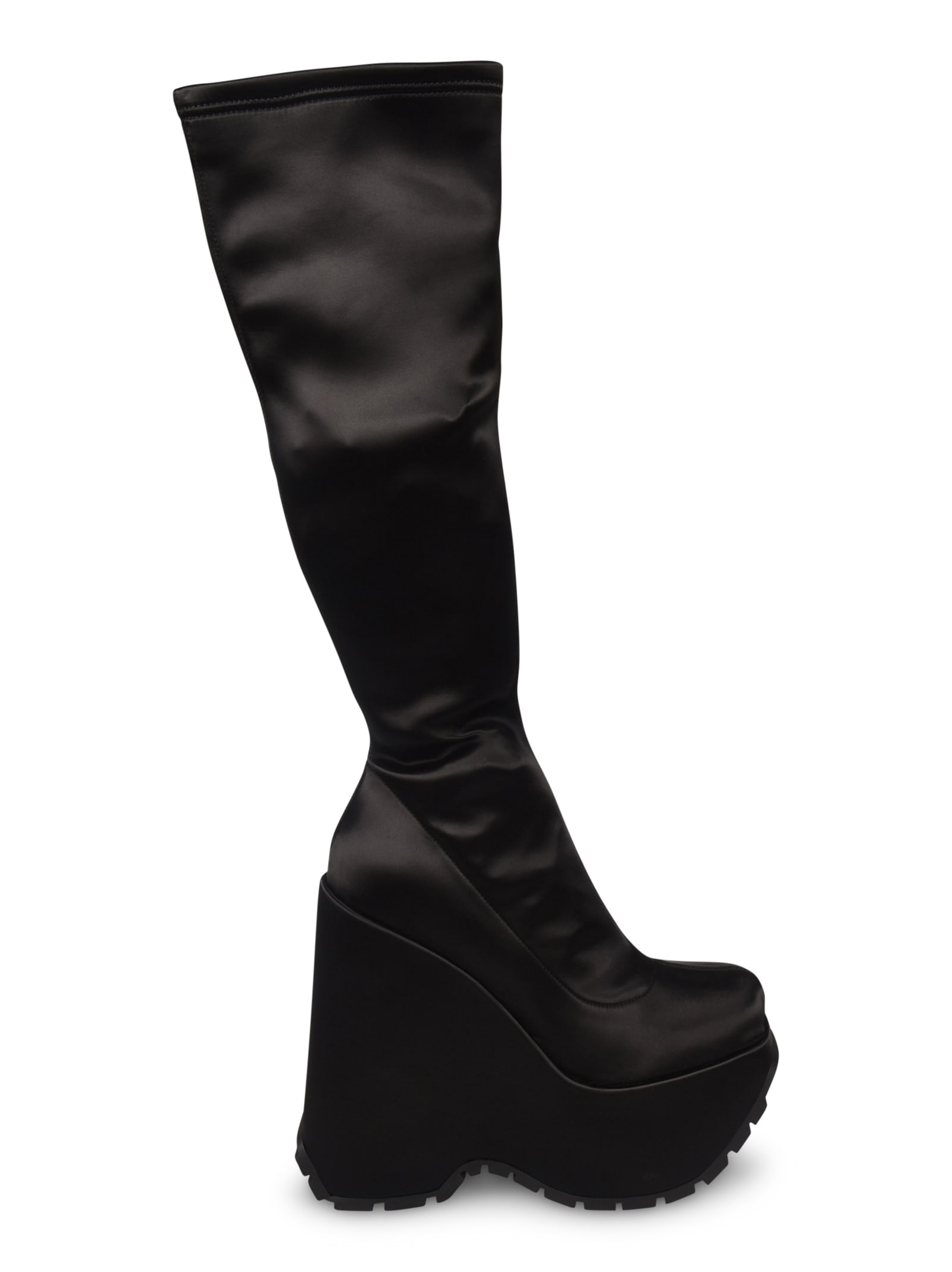 Versace Wedge High Boots