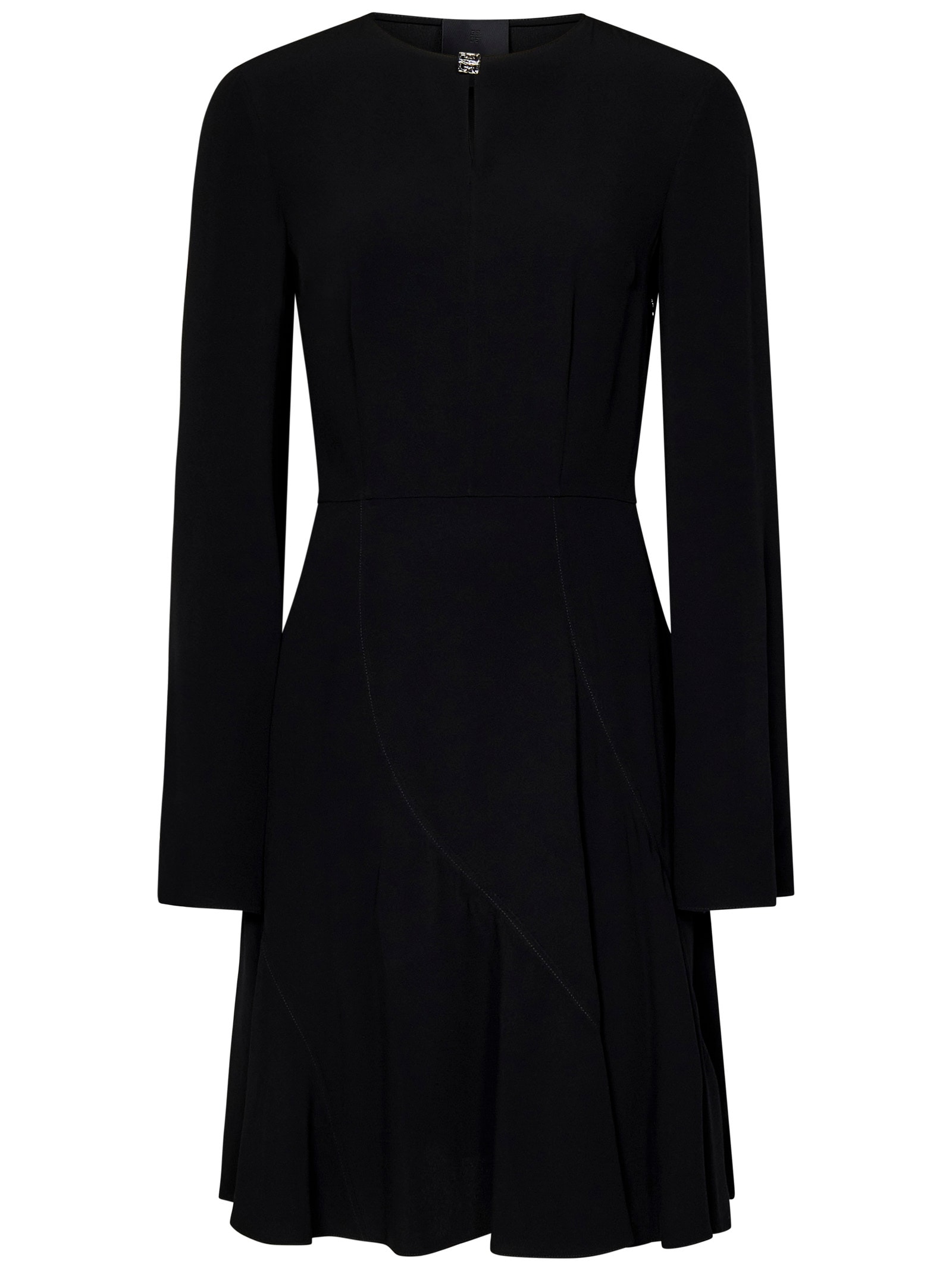 Shop Givenchy Mini Dress In Black