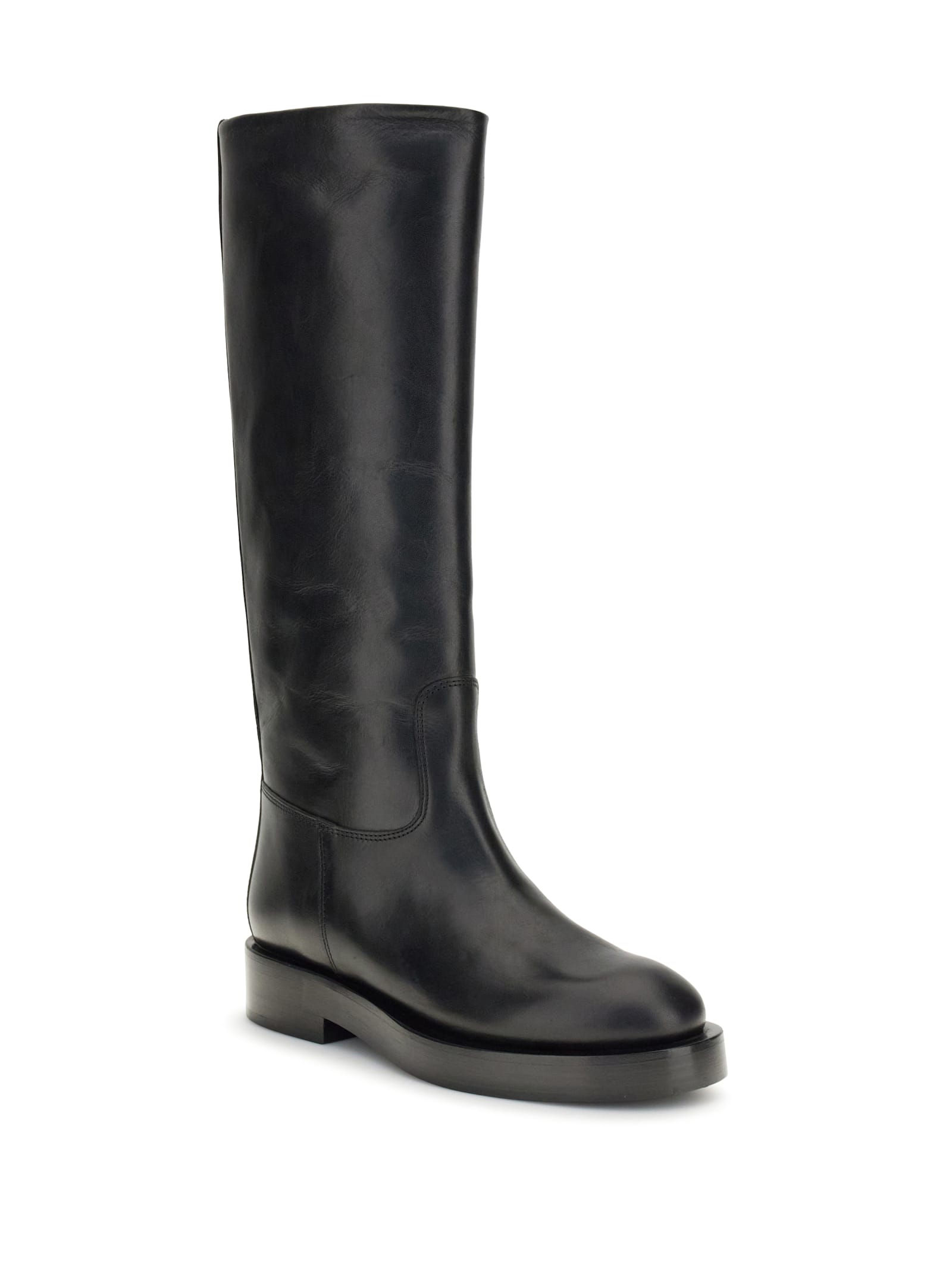 Paris Texas Napa Leather Boots In Black