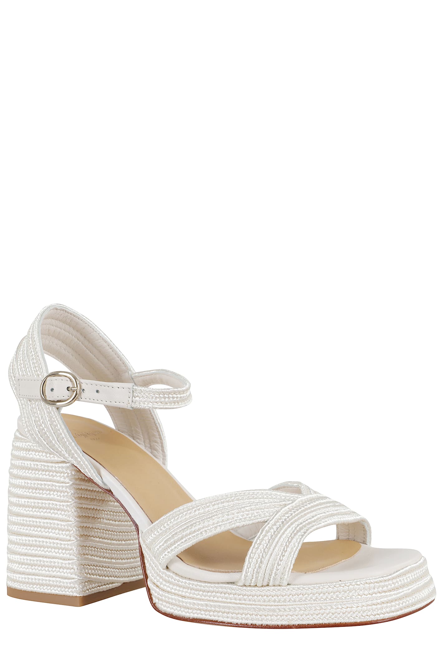 Castaã±er Castañer Valle-142 Sandals In Blanco