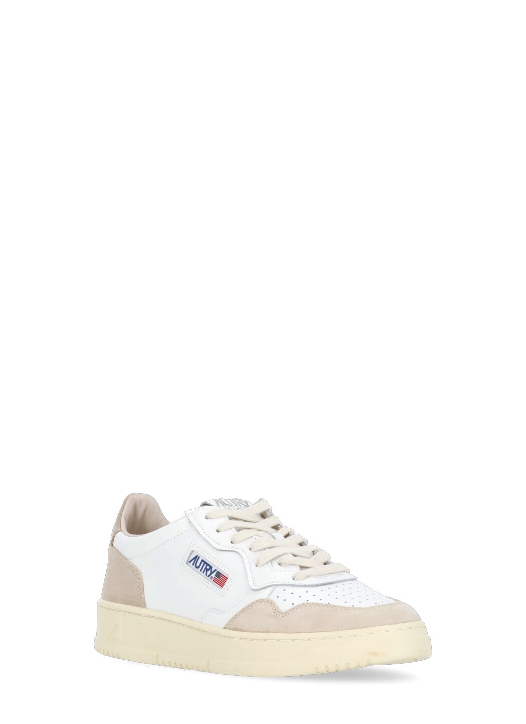 Shop Autry Medalist Low Sneakers In White