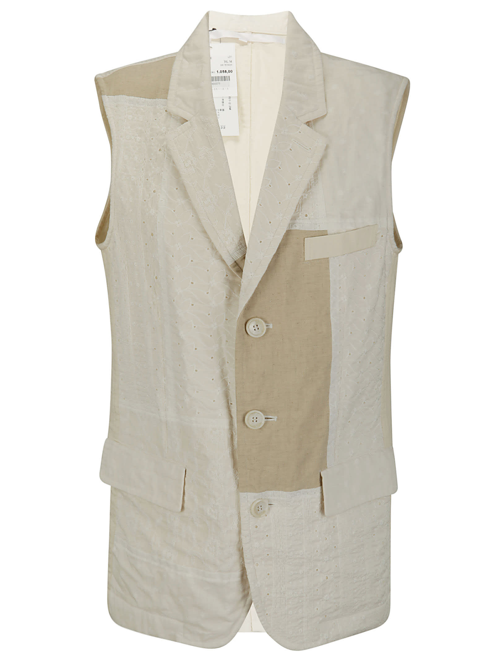 Shop Comme Des Garçons Ladies Vest In White