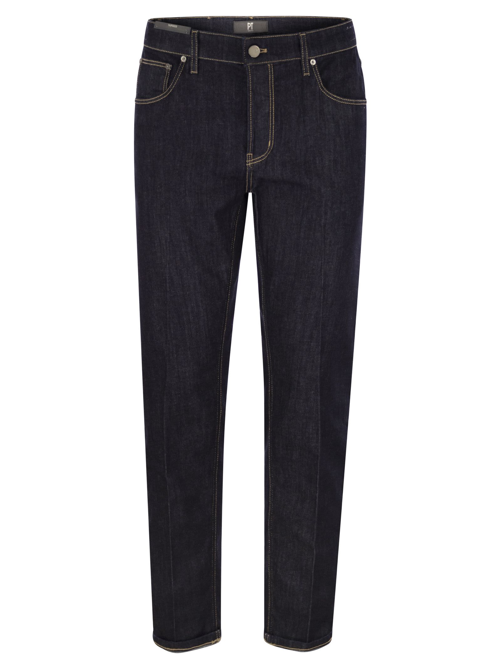 Pt Torino Reggae - Slim-fit Jeans In Dark Denim