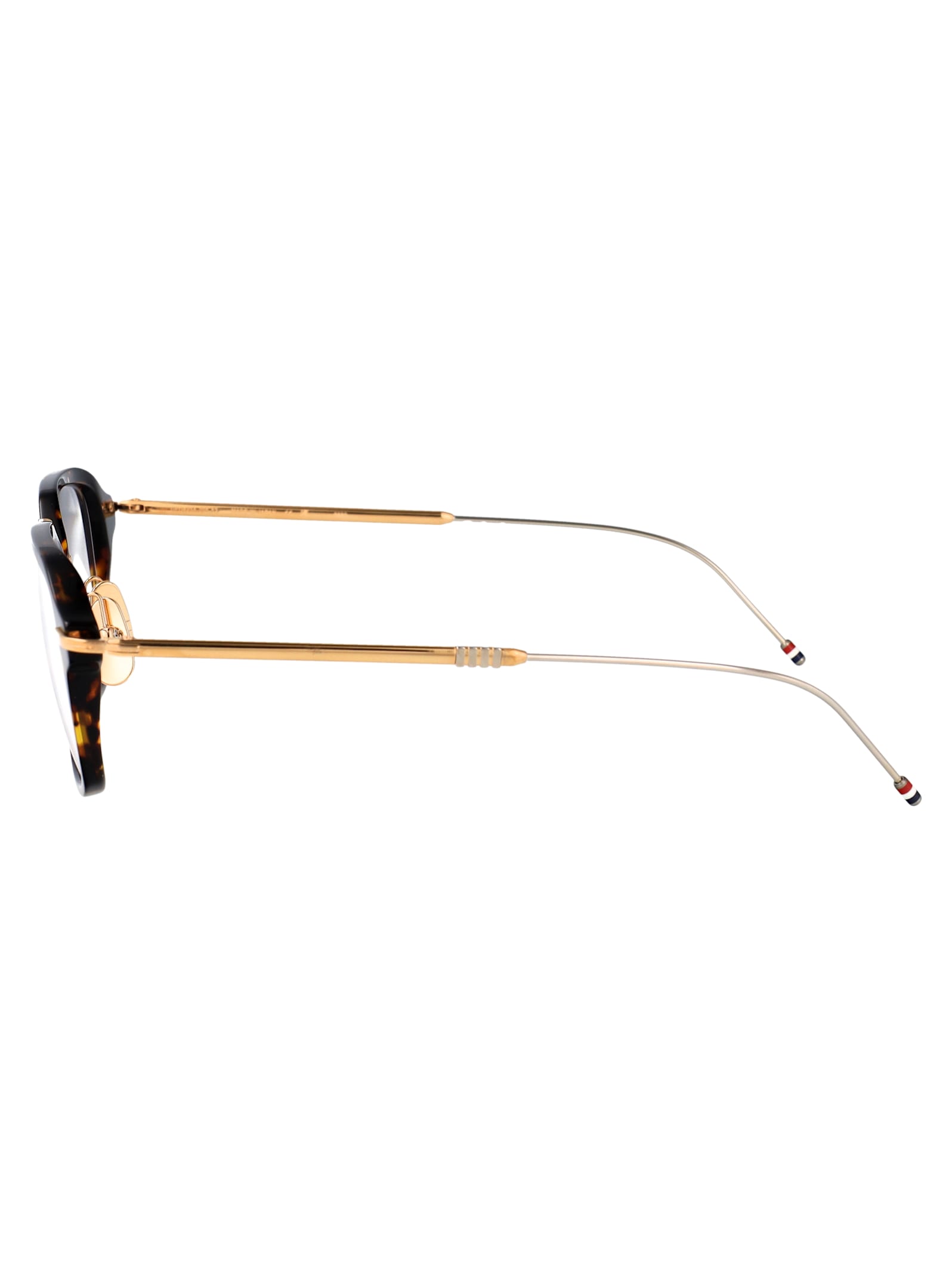 Thom Browne Ueo423a-g0003 Glasses In Brown
