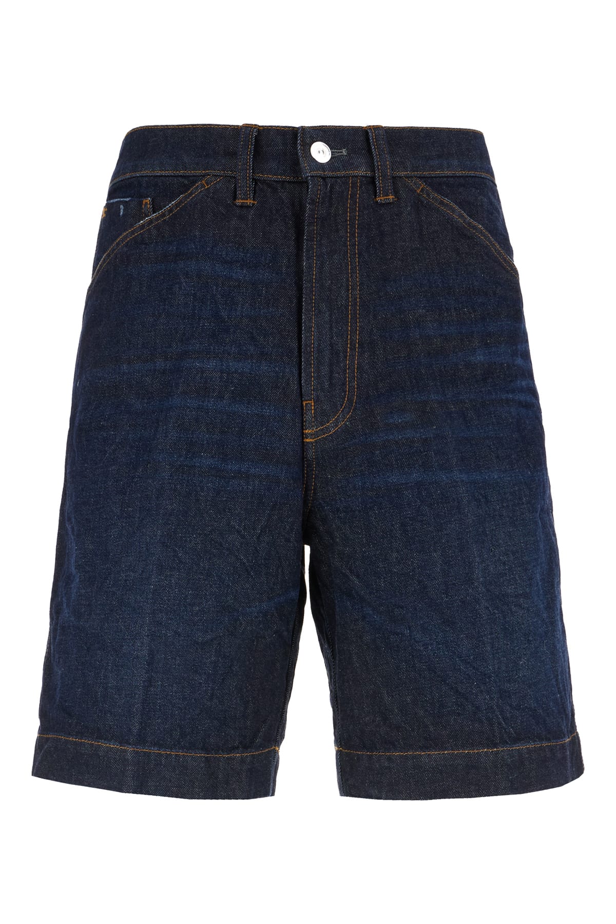 Denim Bermuda Shorts