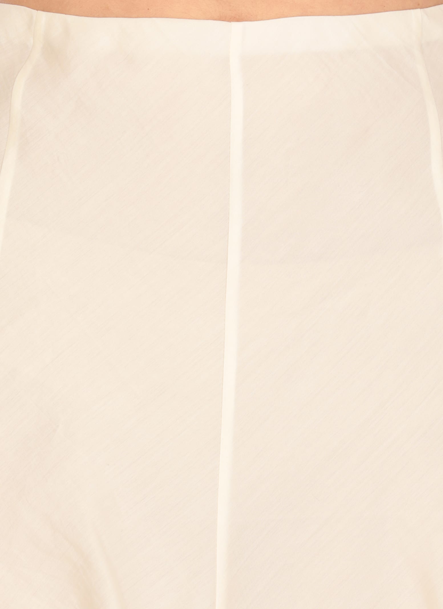 Khaite Lenno Flared Hem Midi Skirt In Neutral