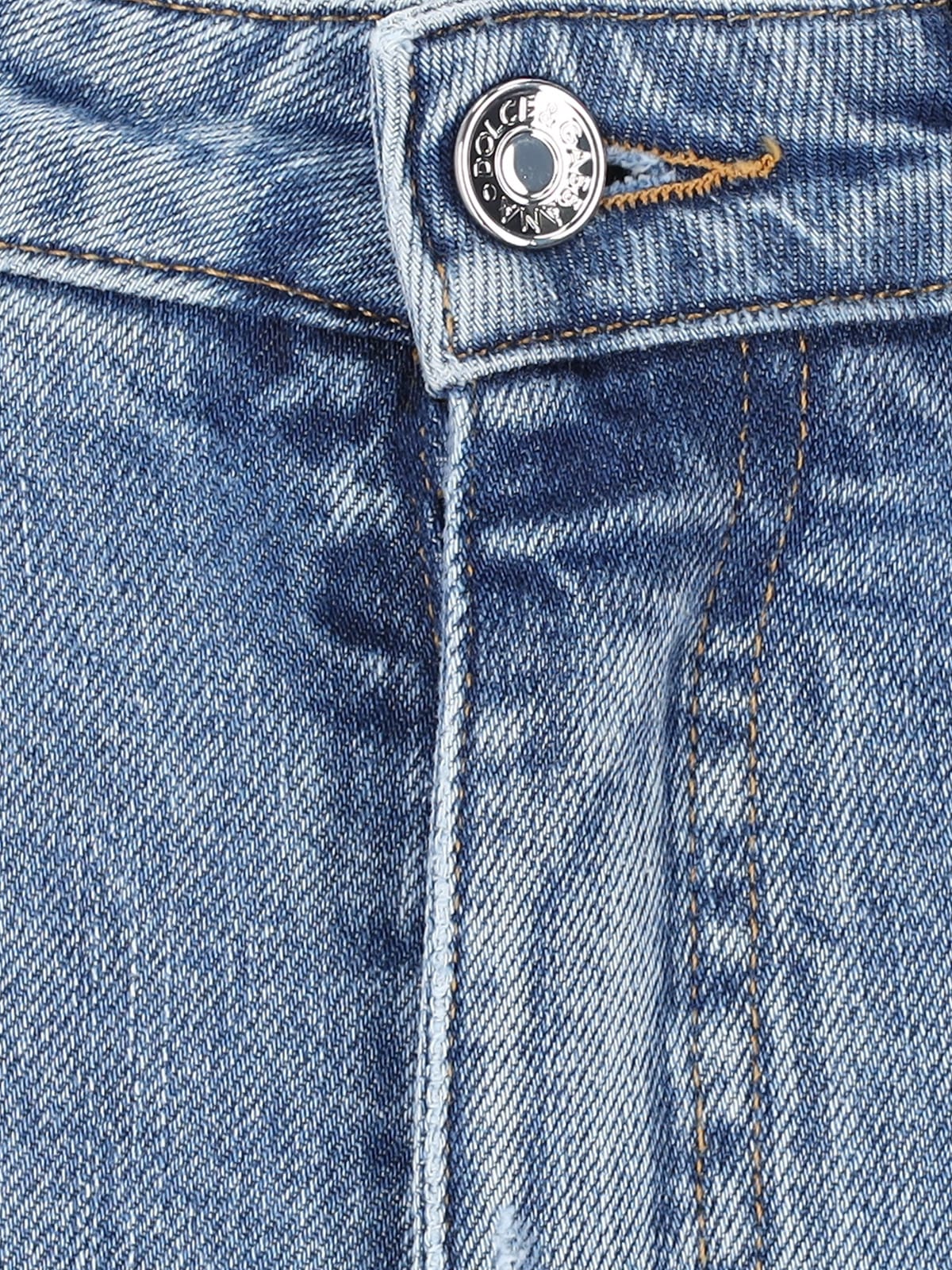 Dolce & Gabbana Audrey Jeans Blue In Blue
