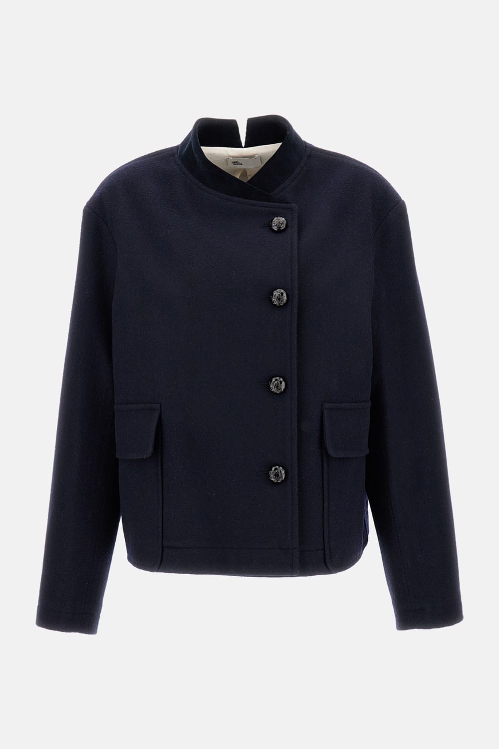 Sibel Saral Short Coat In Blue