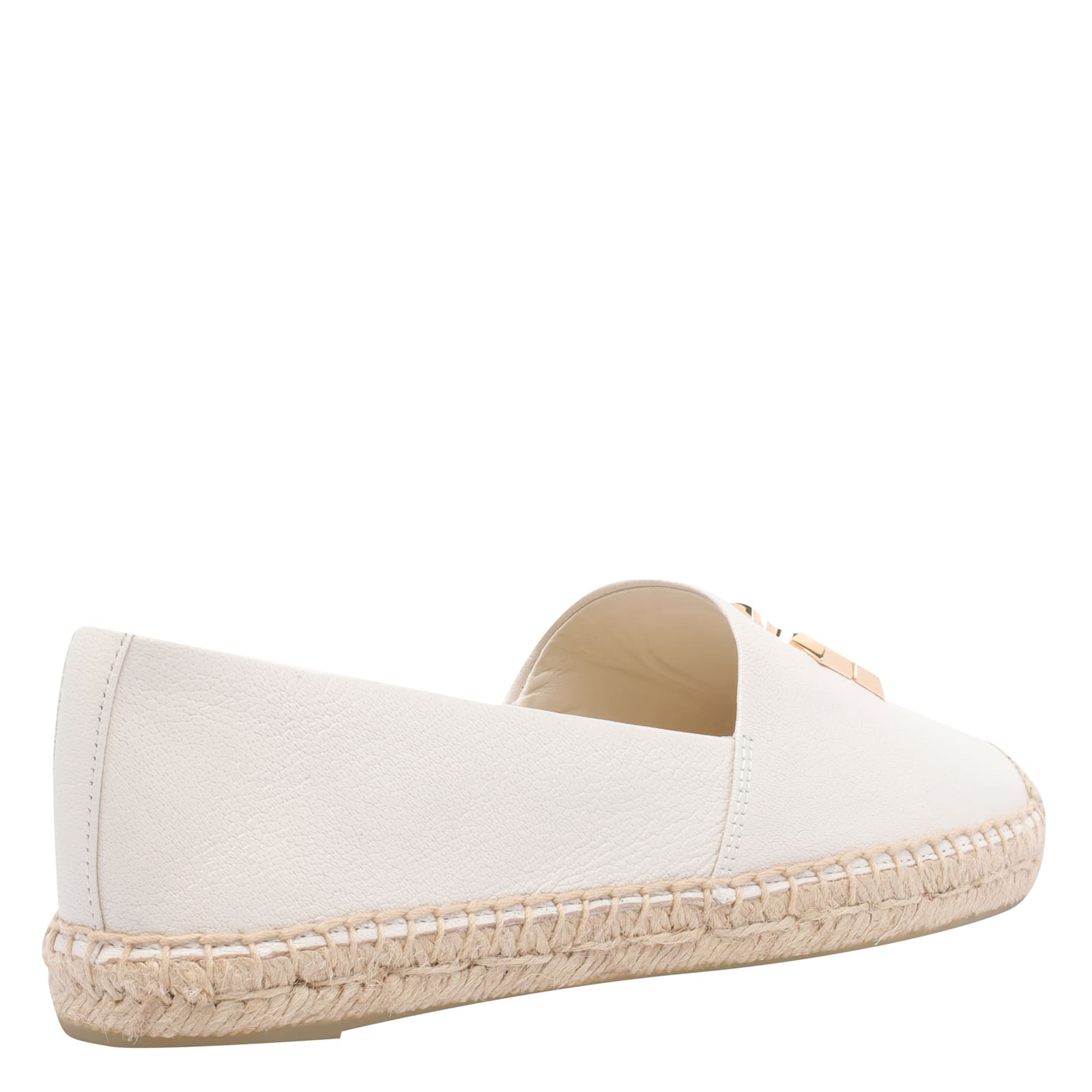 Tory Burch Eleanor Espadrilles In White