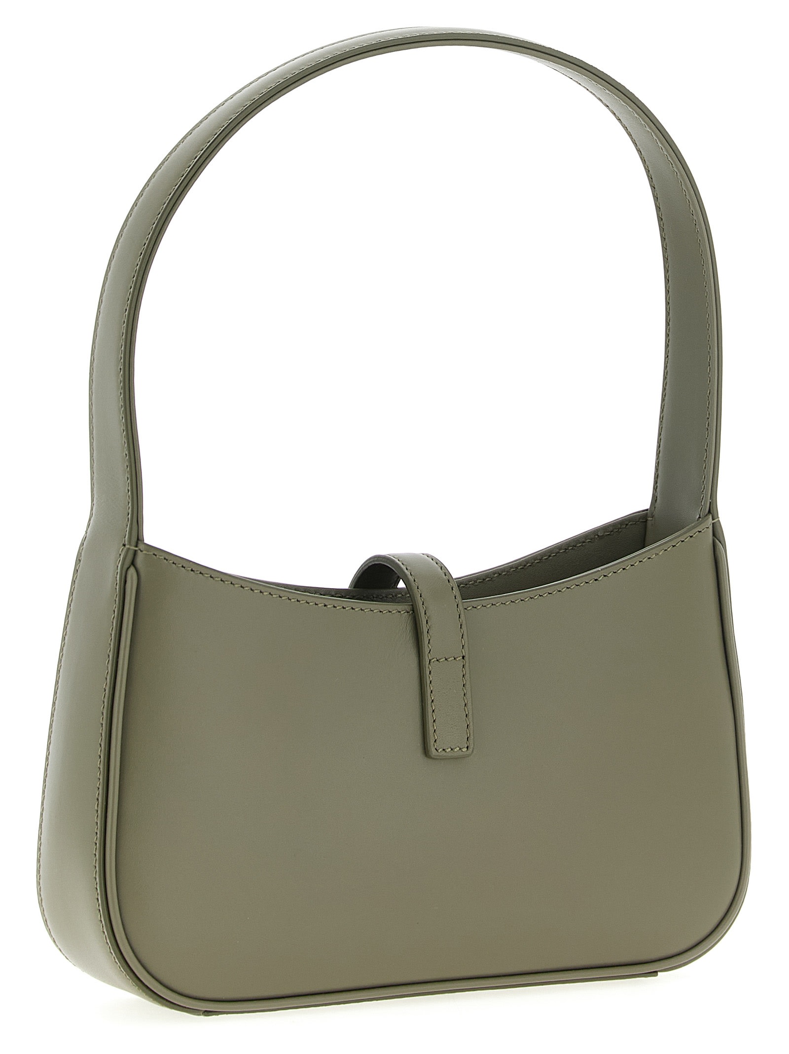 Saint Laurent 'hobo Le 5 À 7' Mini Handbag In Green