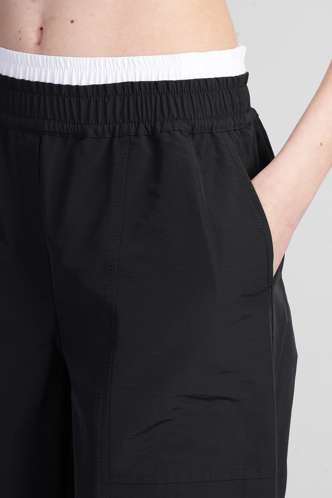 Simkhai Olly Double Waistband Pant In Black