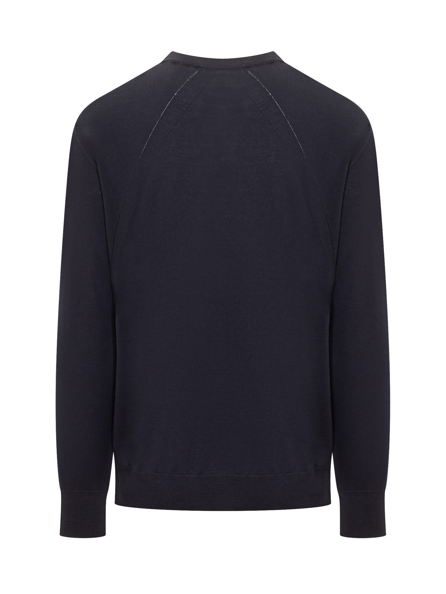 Shop Jil Sander Sweater In Dark Blue