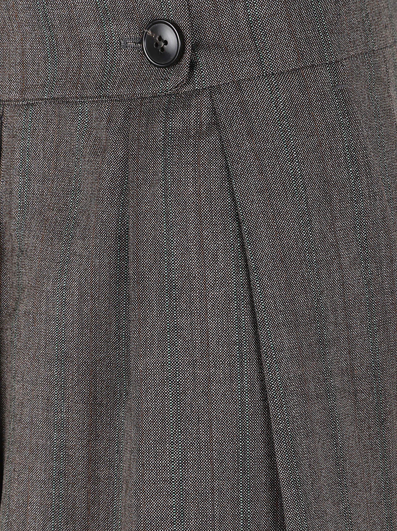 Dries Van Noten Wide Leg In Gray