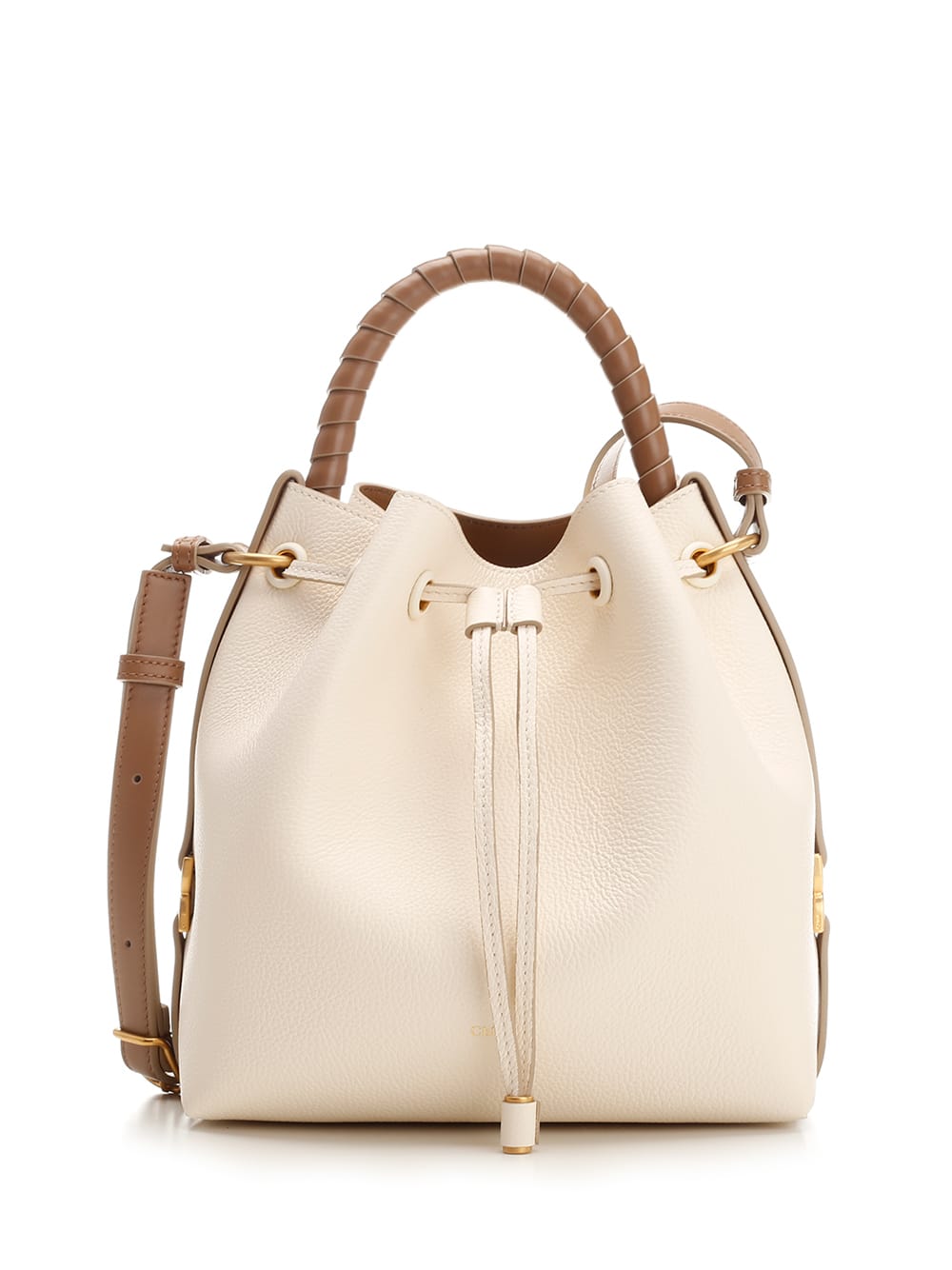 Chloé Marcie Leather Bucket Bag