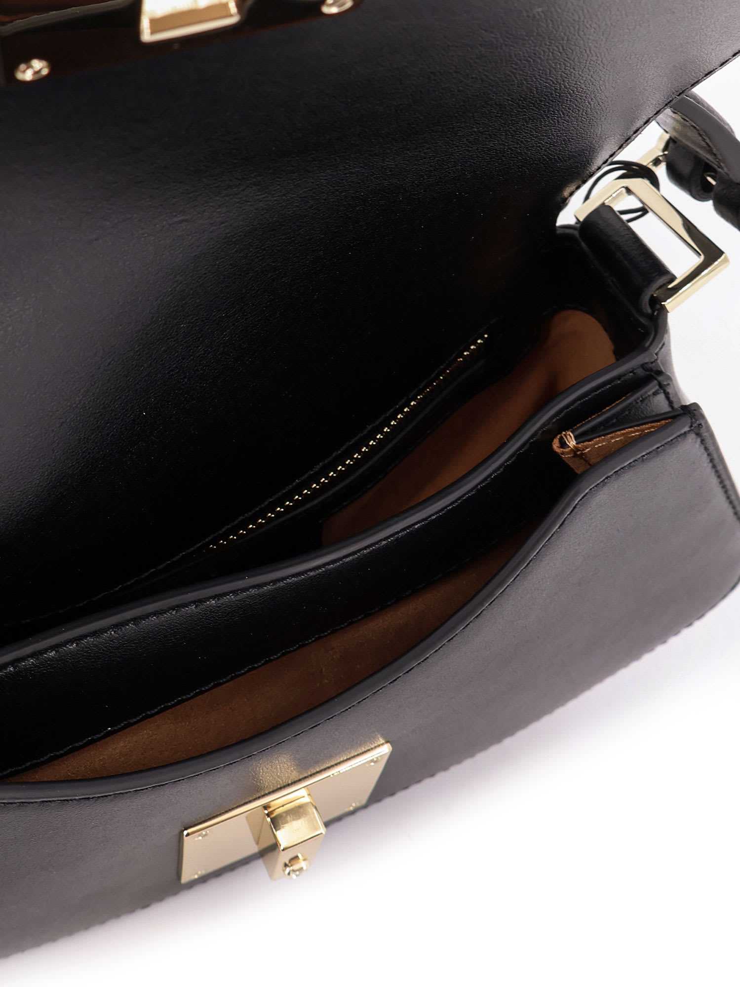 Hugo Boss Boss Women Ariell Leather Shoulder Bag In Black