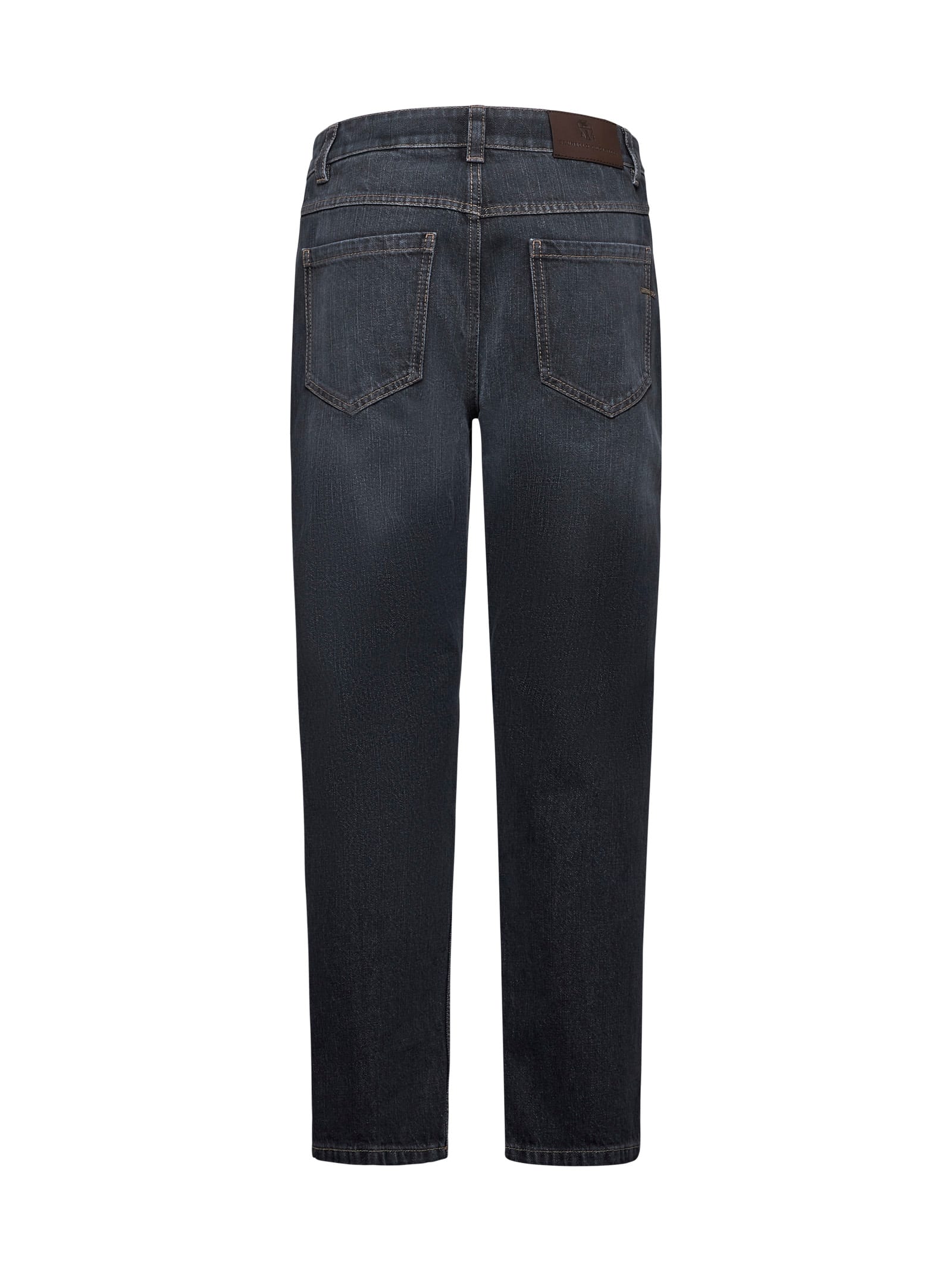 Shop Brunello Cucinelli Jeans In Black