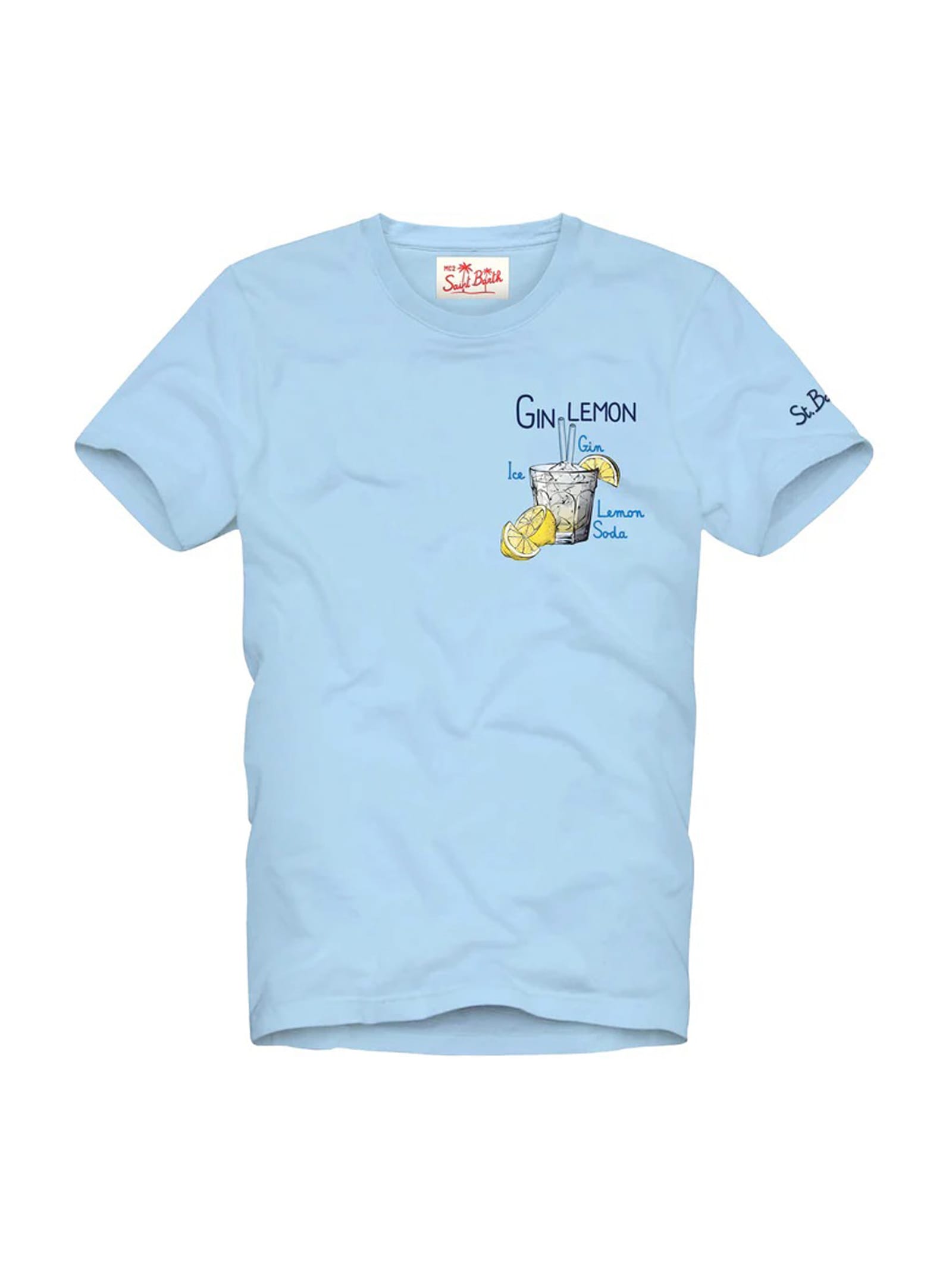 MC2 Saint Barth T-shirt Emb Gin Lemon