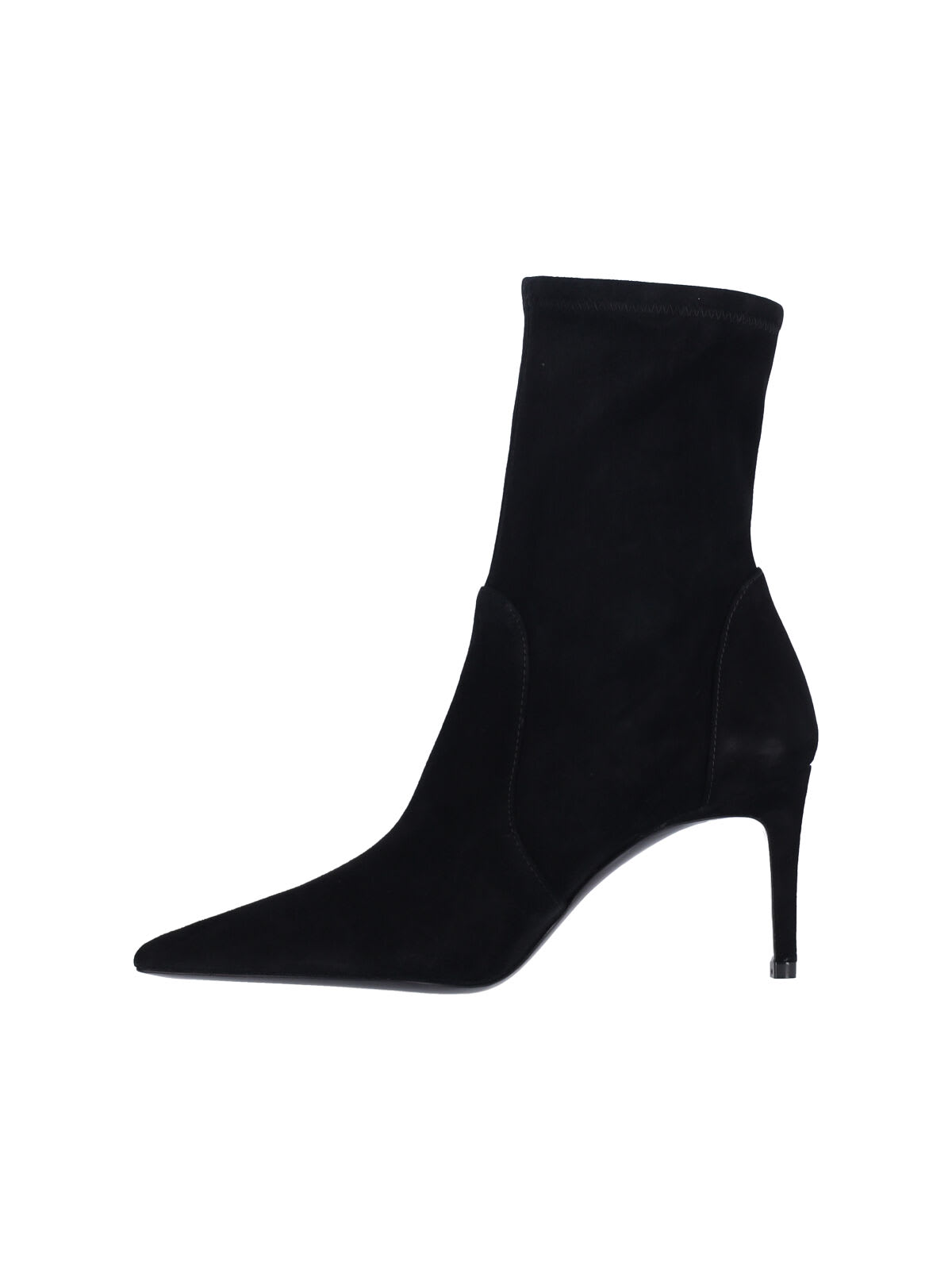 Stuart Weitzman Stuart Power Ankle Boots In Black