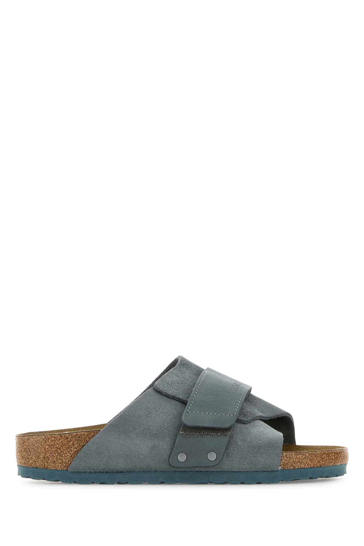 Powder Blue Suede Kyoto Slippers