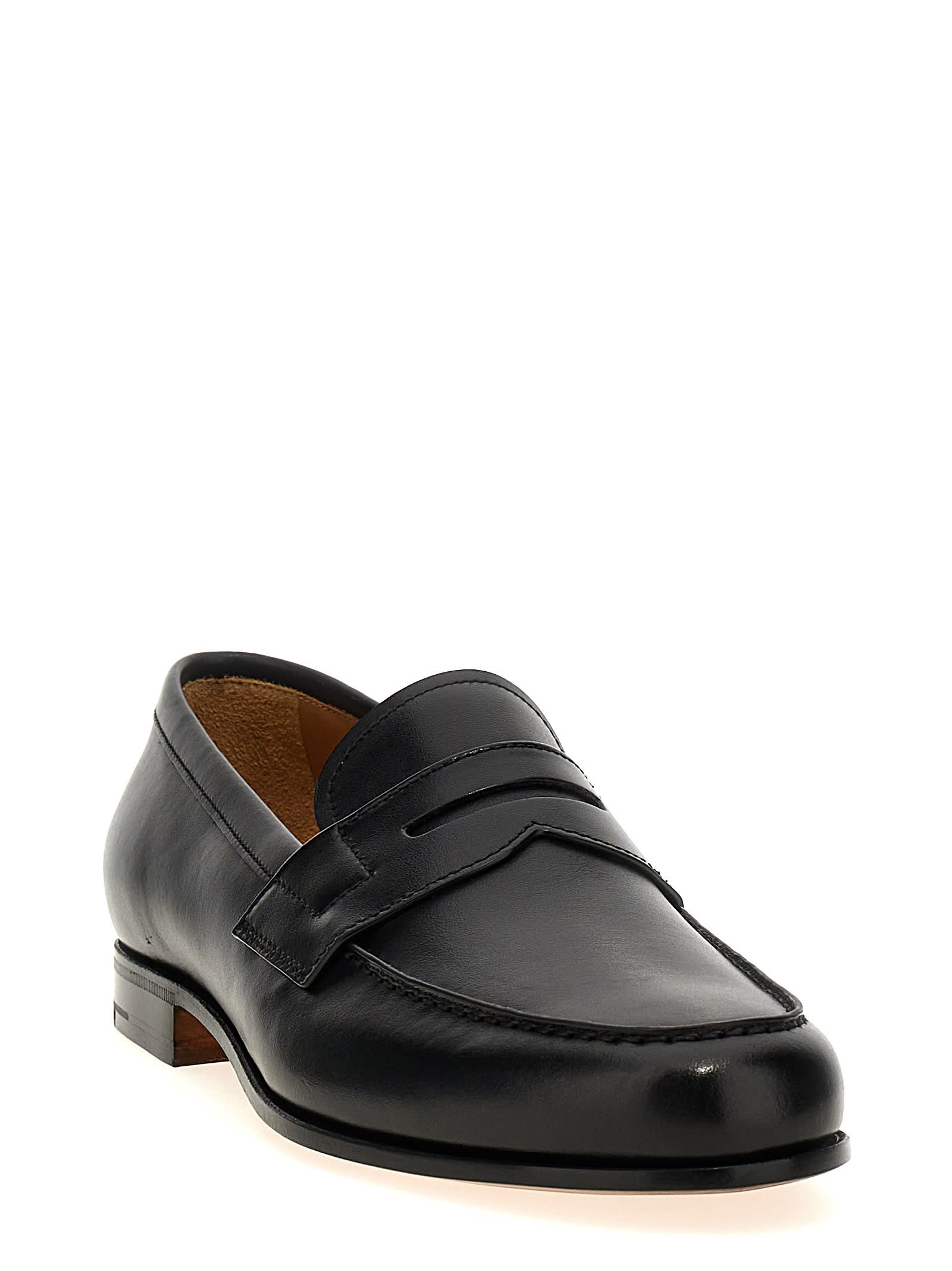 Church's Heswall 2 Leather Loafers In Black