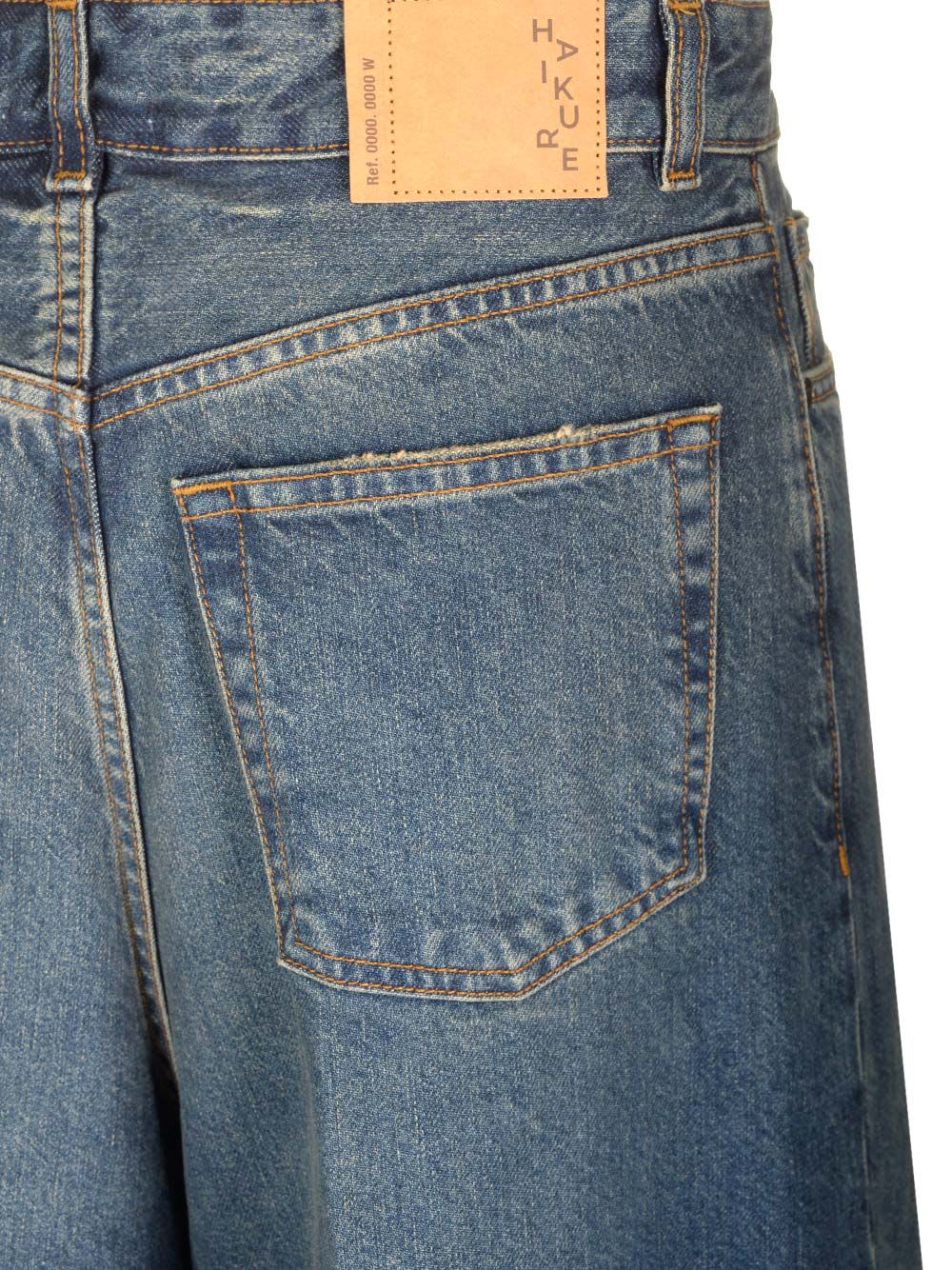 Shop Haikure Big Bethany Jeans In Blue