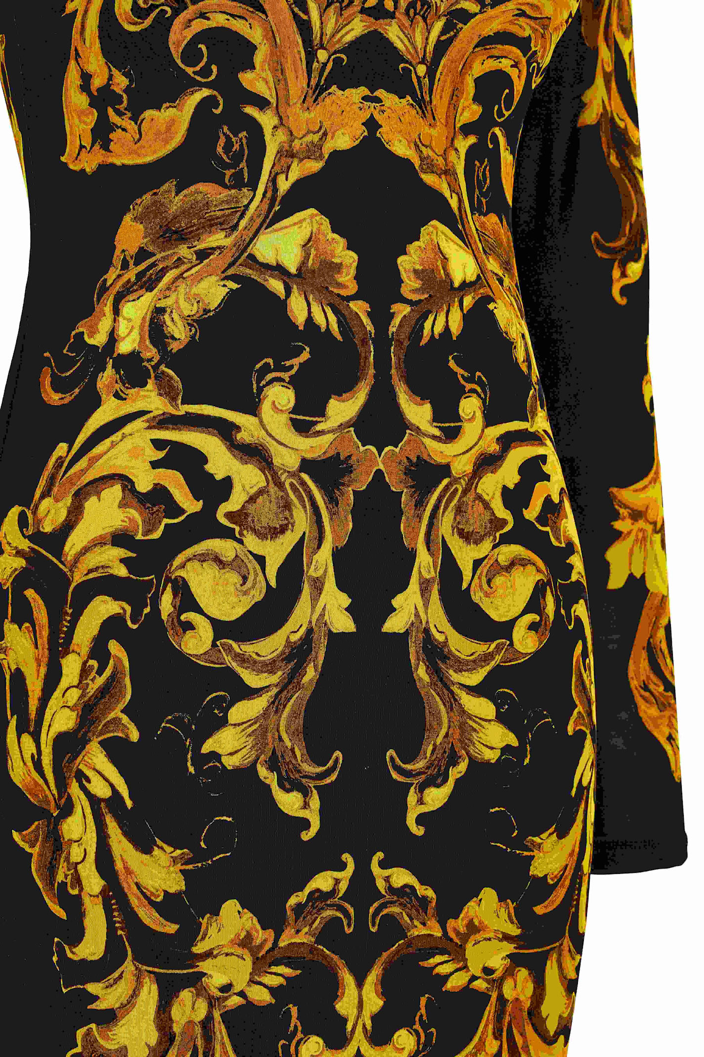 Versace Jeans Couture Long Dress In Multi
