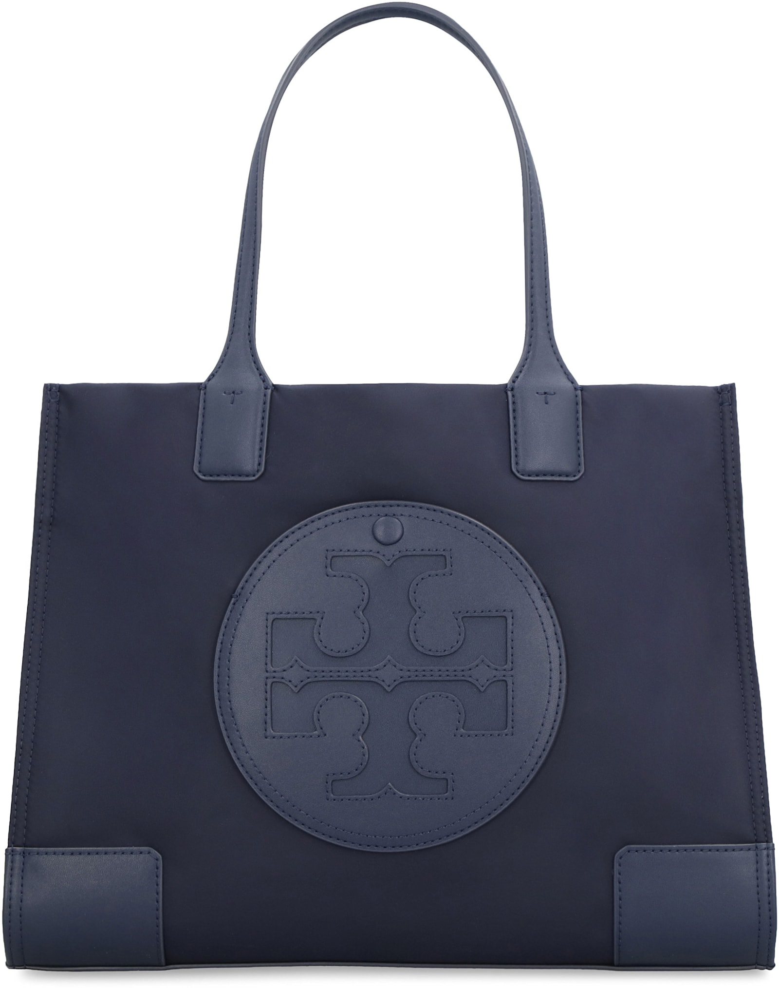 Shop Tory Burch Ella Mini Tote In Blue