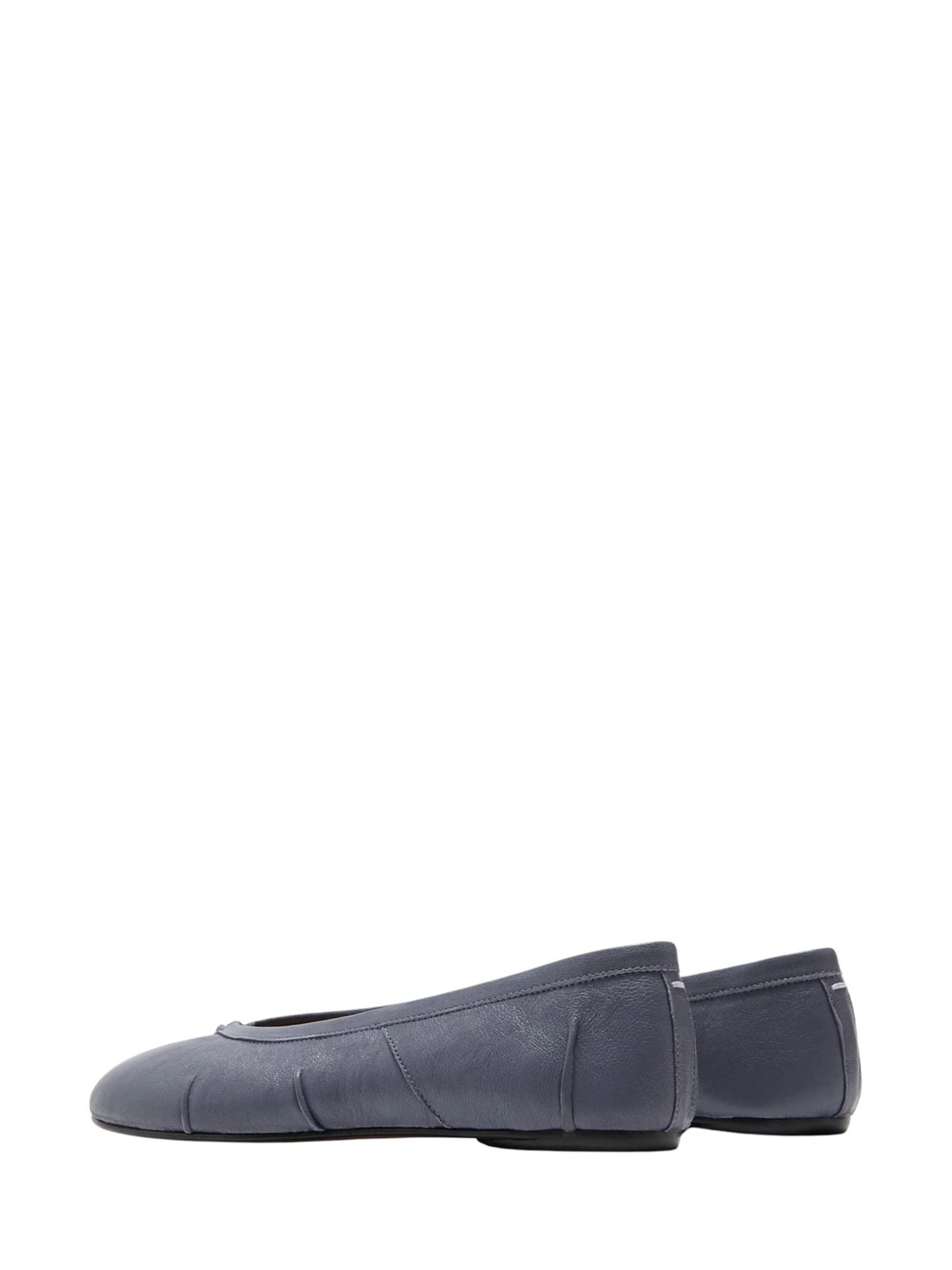 Maison Margiela New Tabi Ballerina In Blue