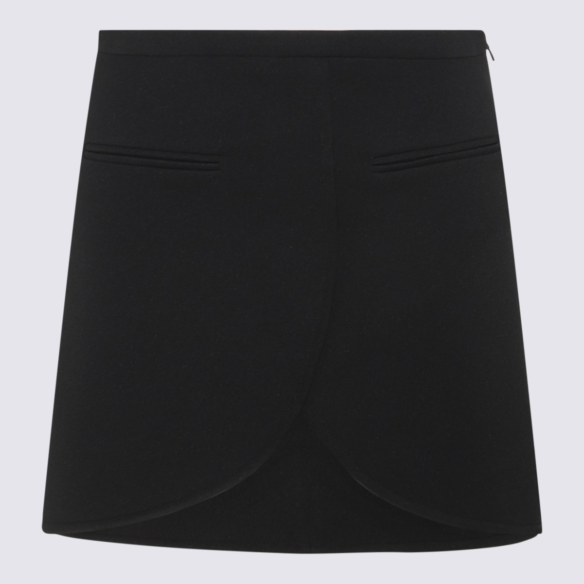 Courrèges Black Mini Skirt