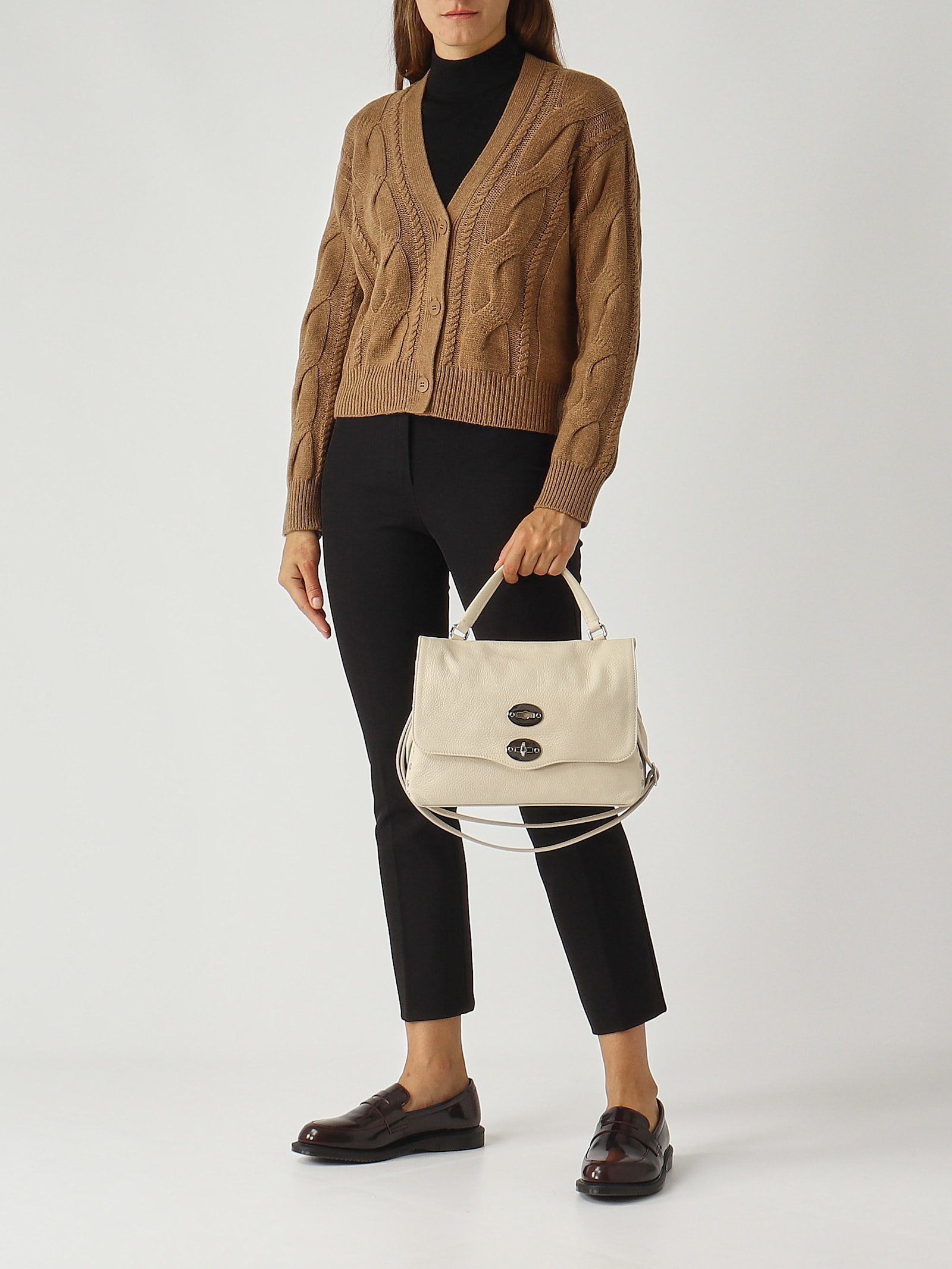 Zanellato Postina Daily S Shoulder Bag In Gray