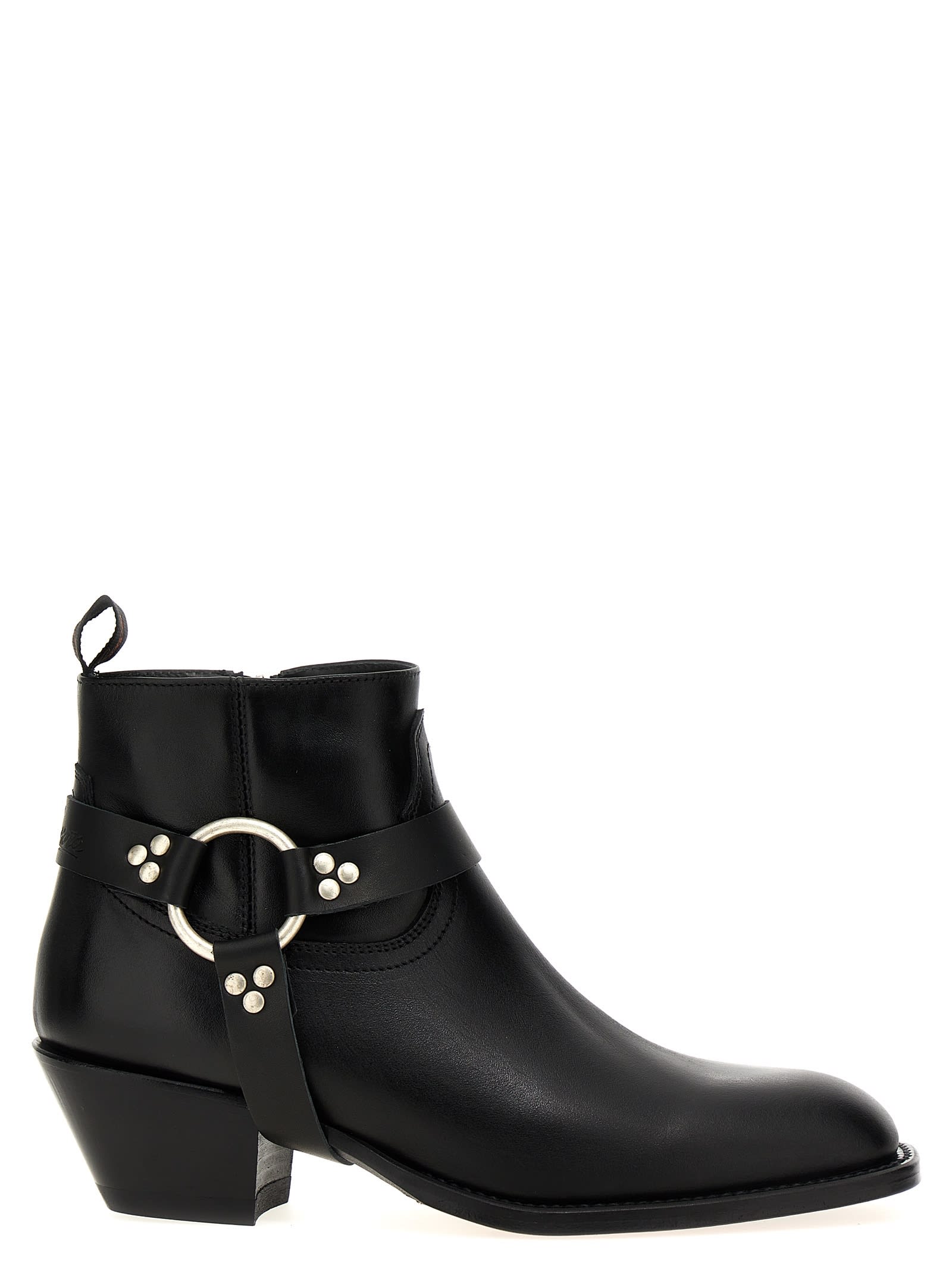 Shop Sonora Dulce Belt Ankle Boots In Black