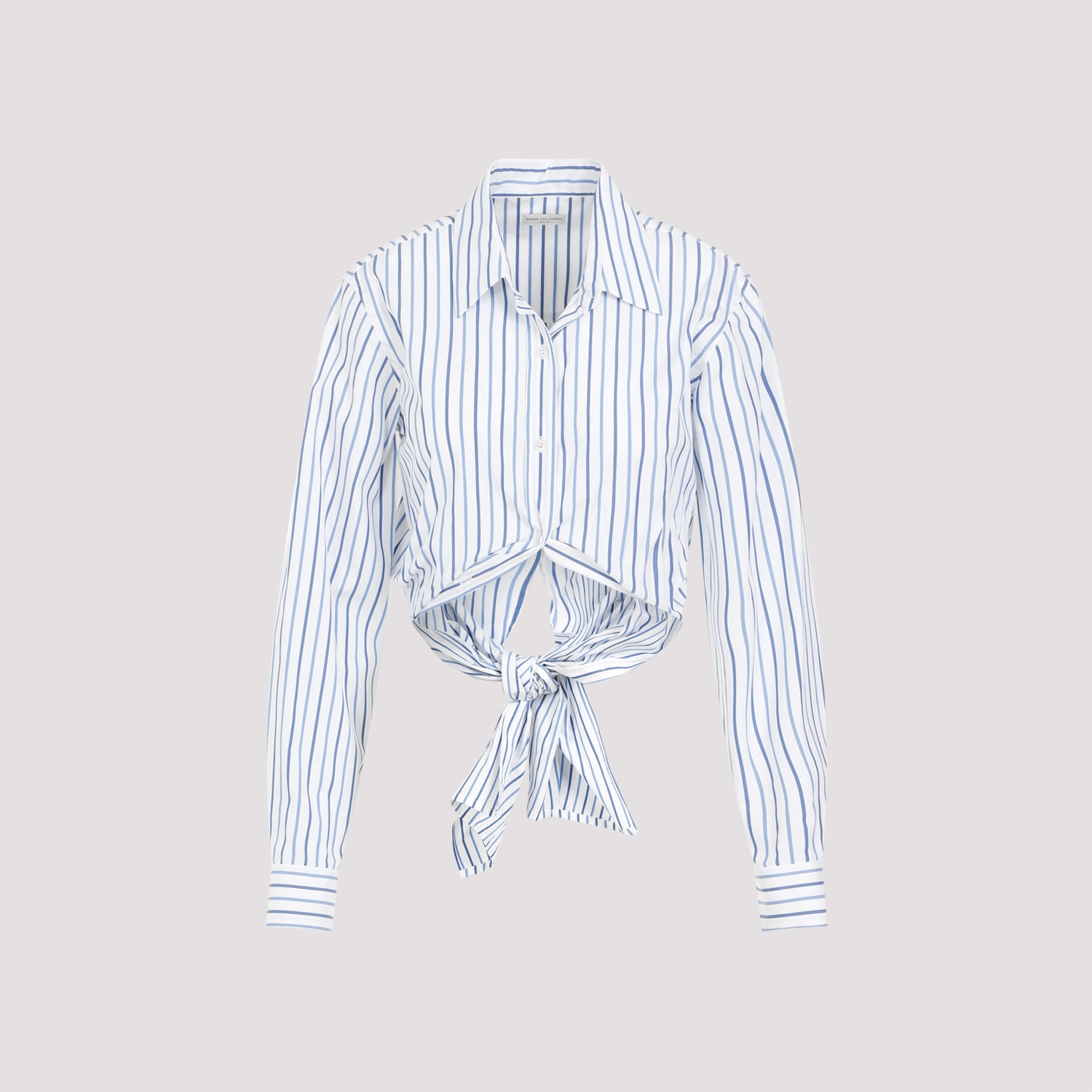 Shop Dries Van Noten Calbero Shirt In Light Blue