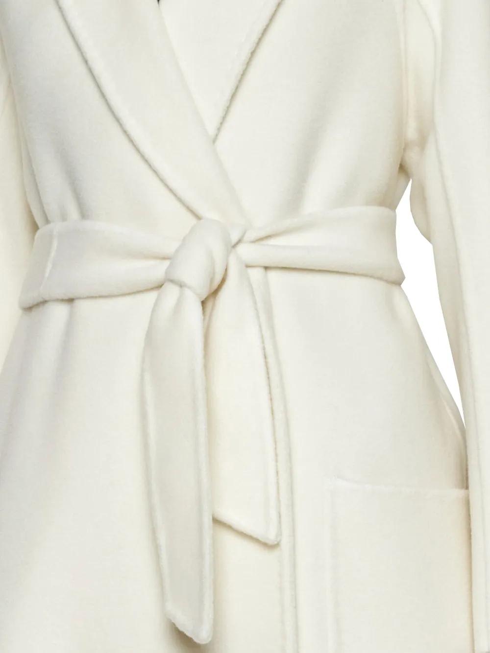 Shop Max Mara Ludmilla2 Coat In White