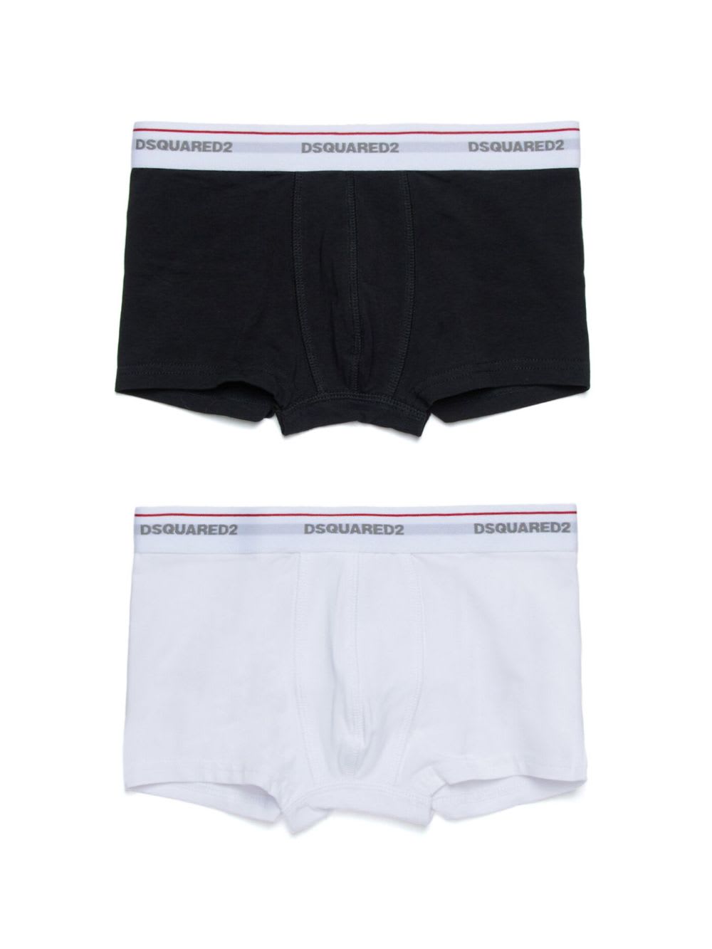 Dsquared2 Kids Set Of 2 Printed Boxers In Multi
