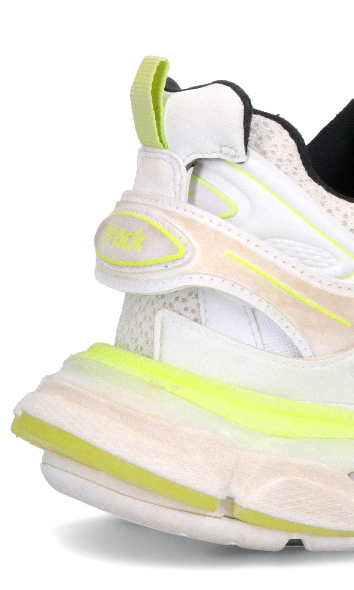 Shop Balenciaga Track Worn Out Sneakers In White