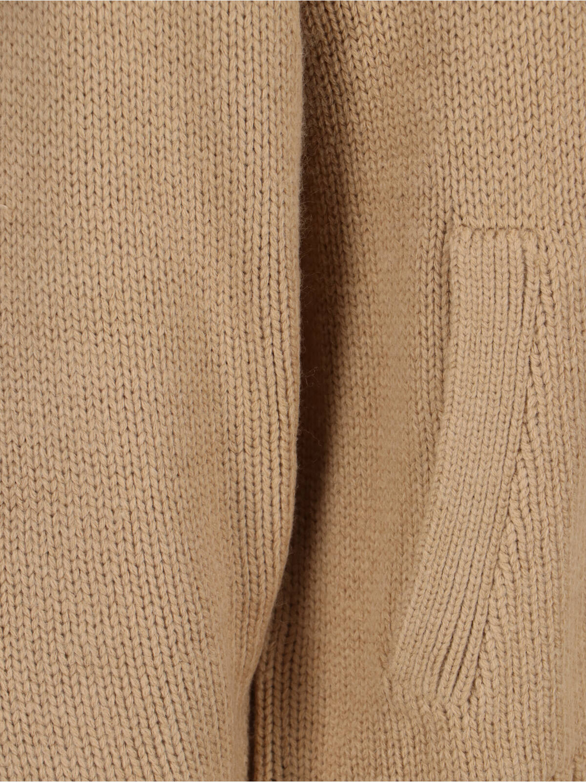 Carhartt Collared Crewneck Sweater Front Pockets In Brown